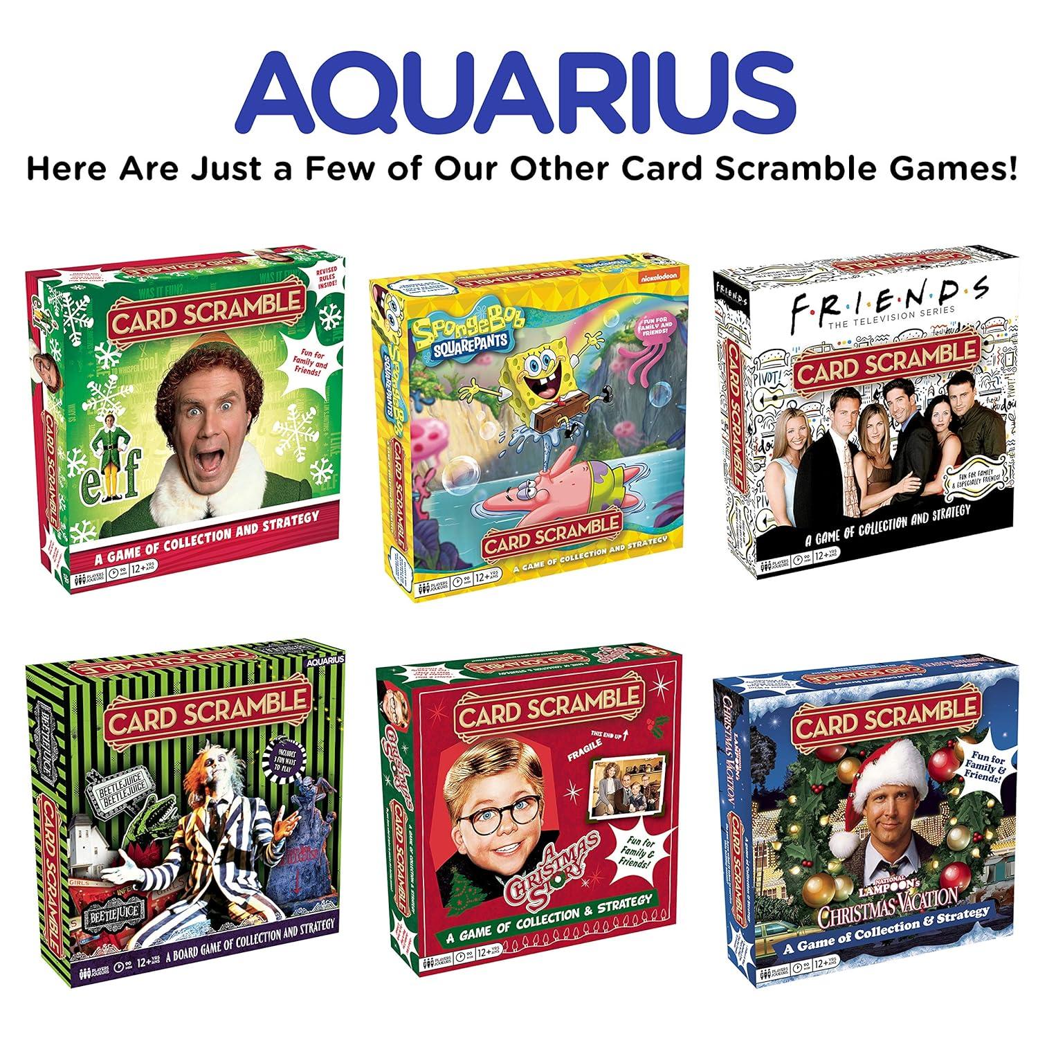 AQUARIUS Christmas Vacation Card SSF20 Scramble Board Game- Fun Family Party Game for Kids, Teens & Adults - Entertaining Game Night Gift - Officially Licensed Merchandise