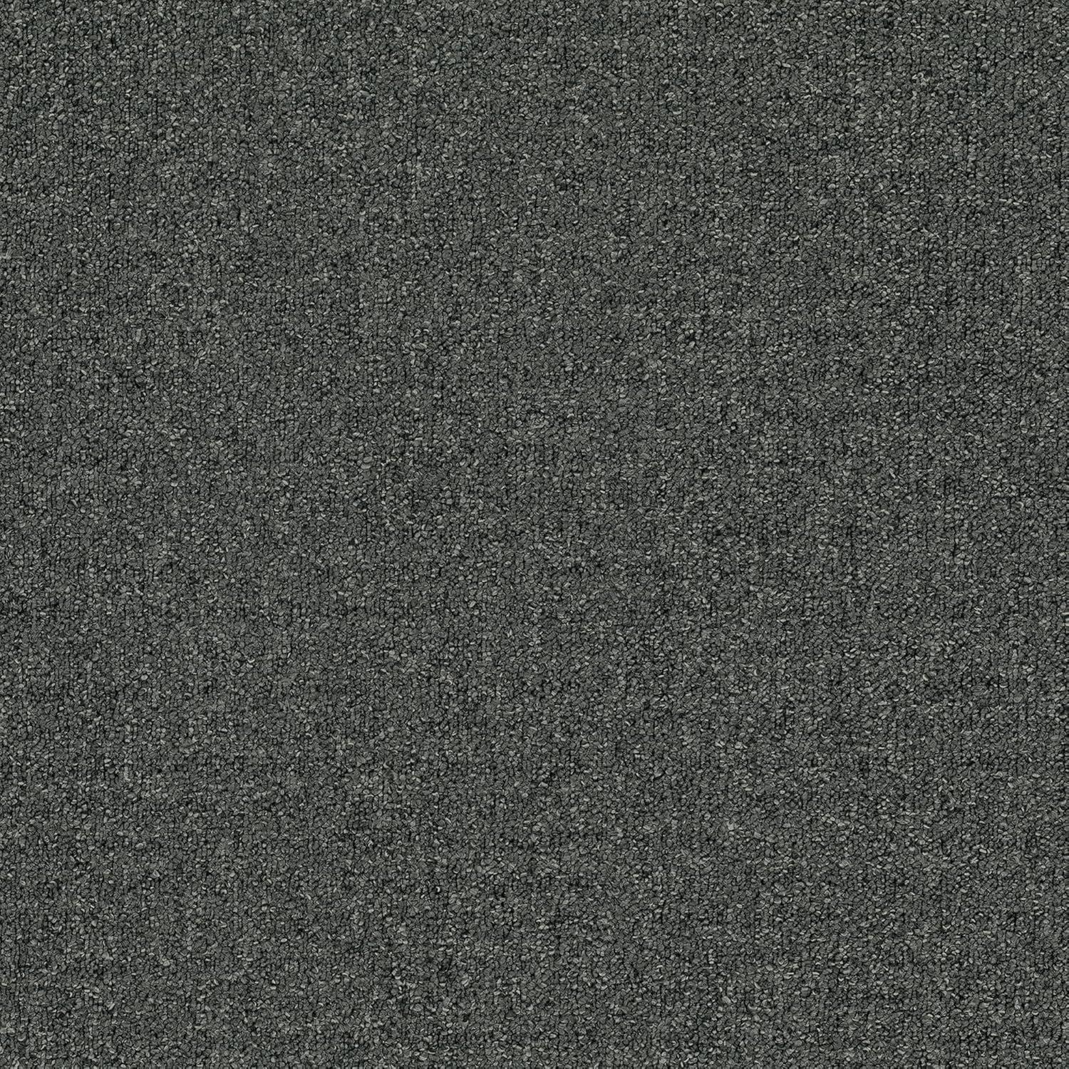 Stonewash Gray Nylon Low Pile Carpet Tile, 24" x 24"