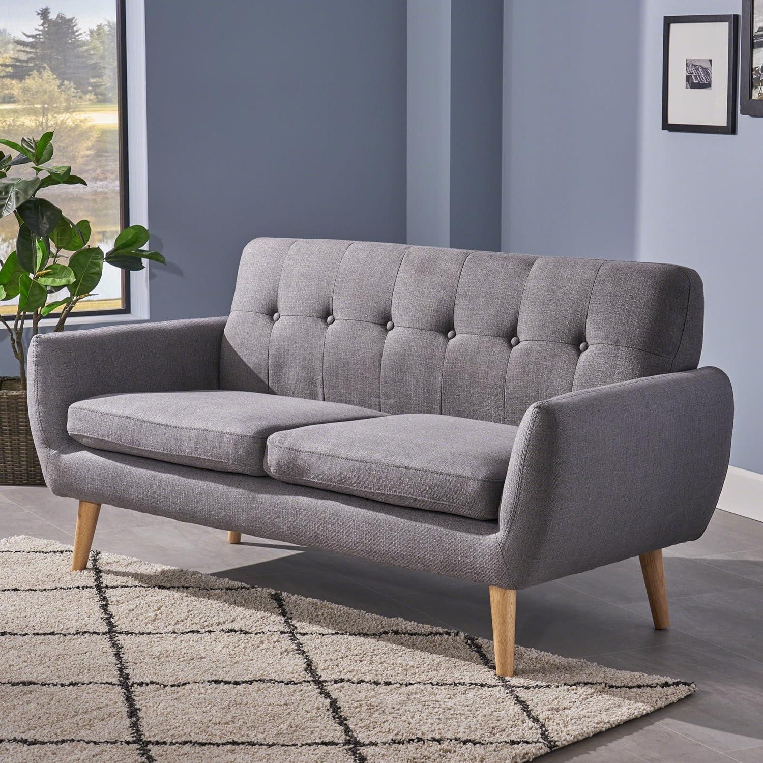 Josephine Mid-Century Modern Petite Sofa - Christopher Knight Home