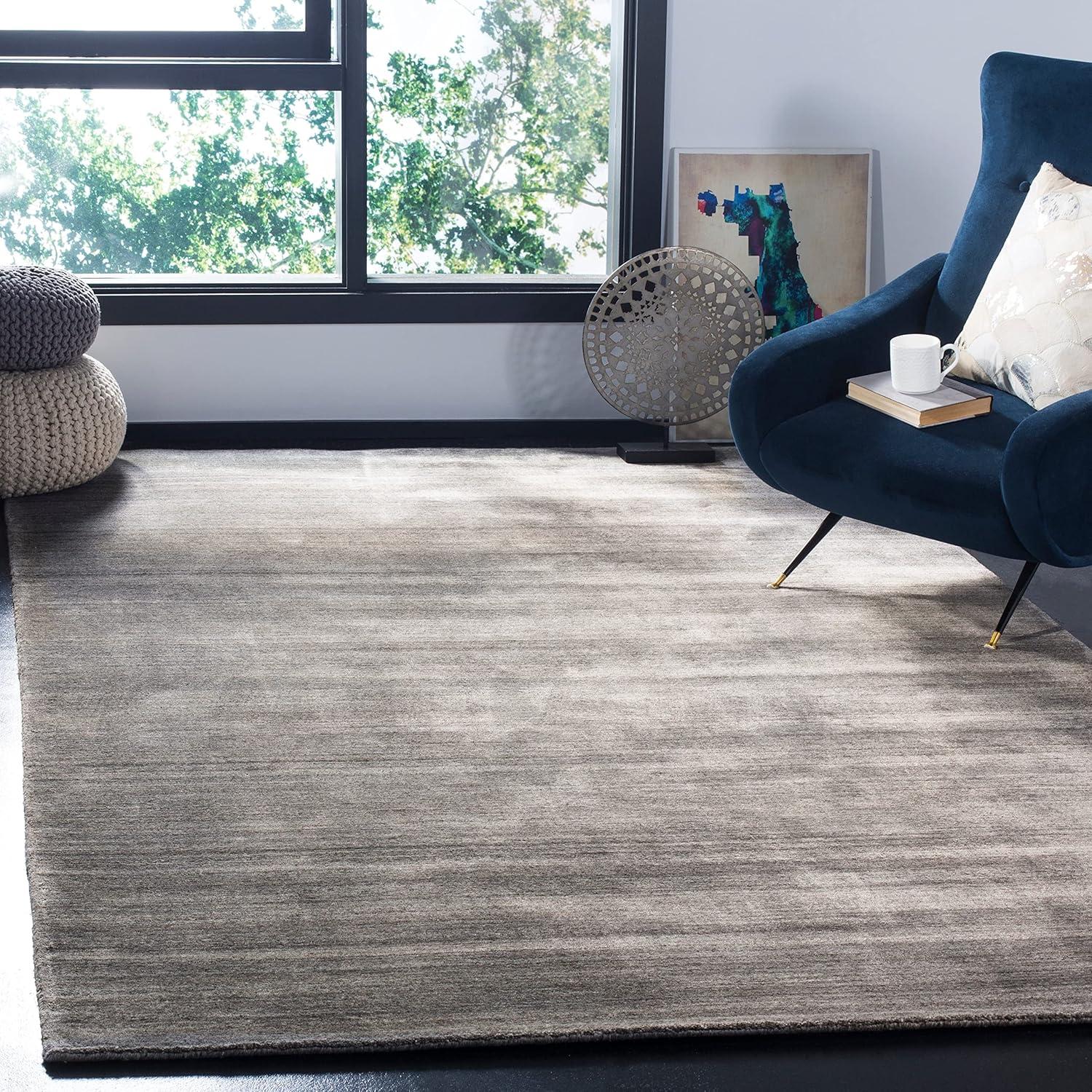 Mirage MIR550 Hand Loomed Indoor Area Rug - Stone - 9'x12' - Safavieh