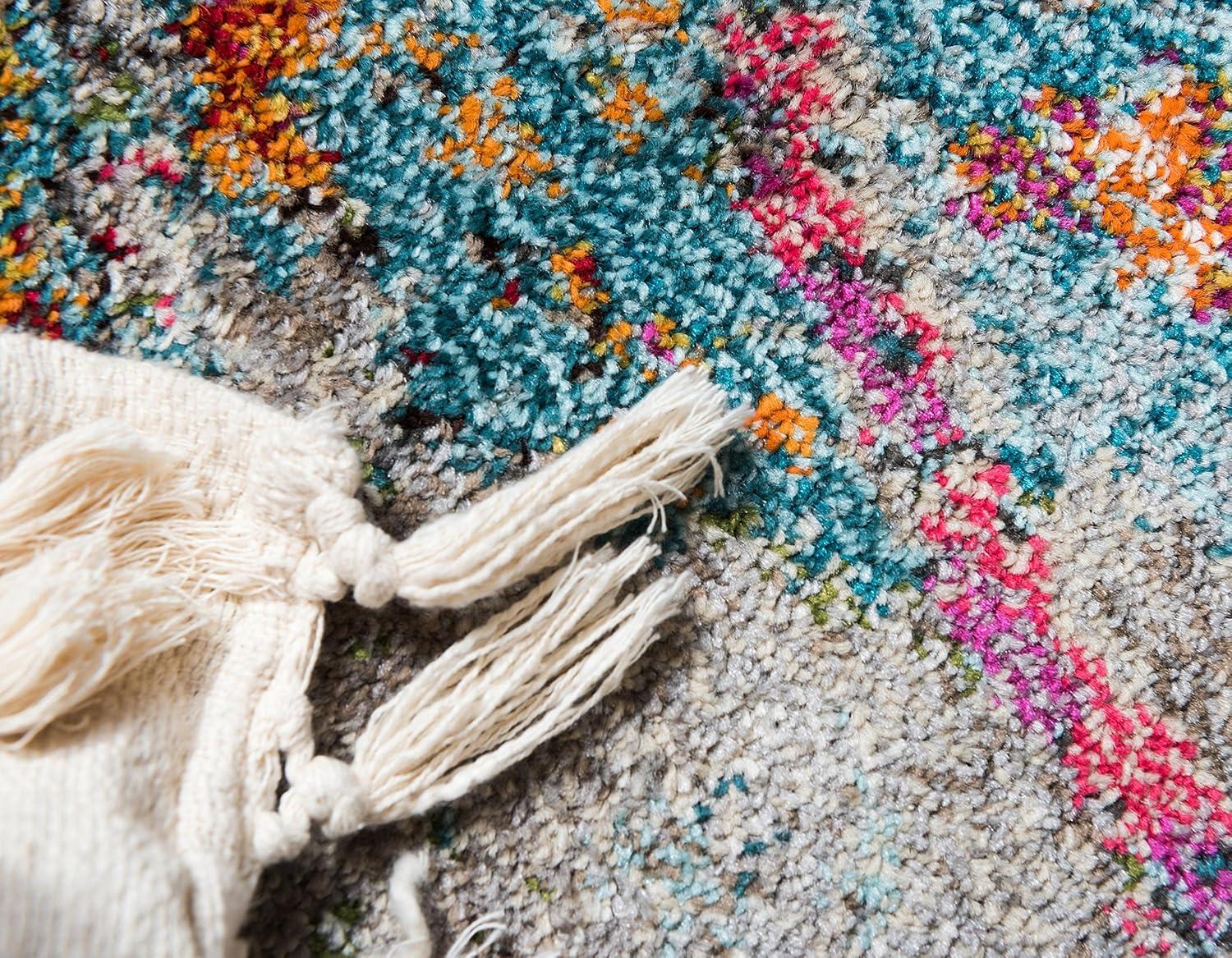 Unique Loom 8' 0 x 10' 0 Multi Chromatic Imperial Area Rug