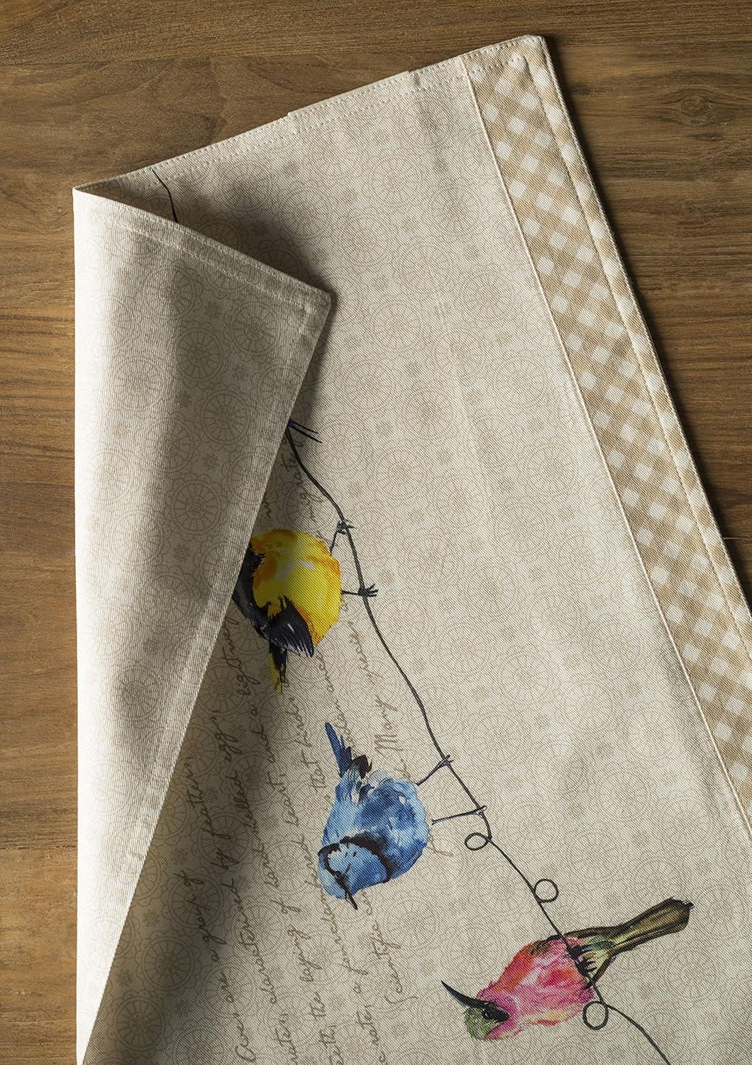 Maison d' Hermine Birdies on Wire 13'' Placemat (Set of 4)