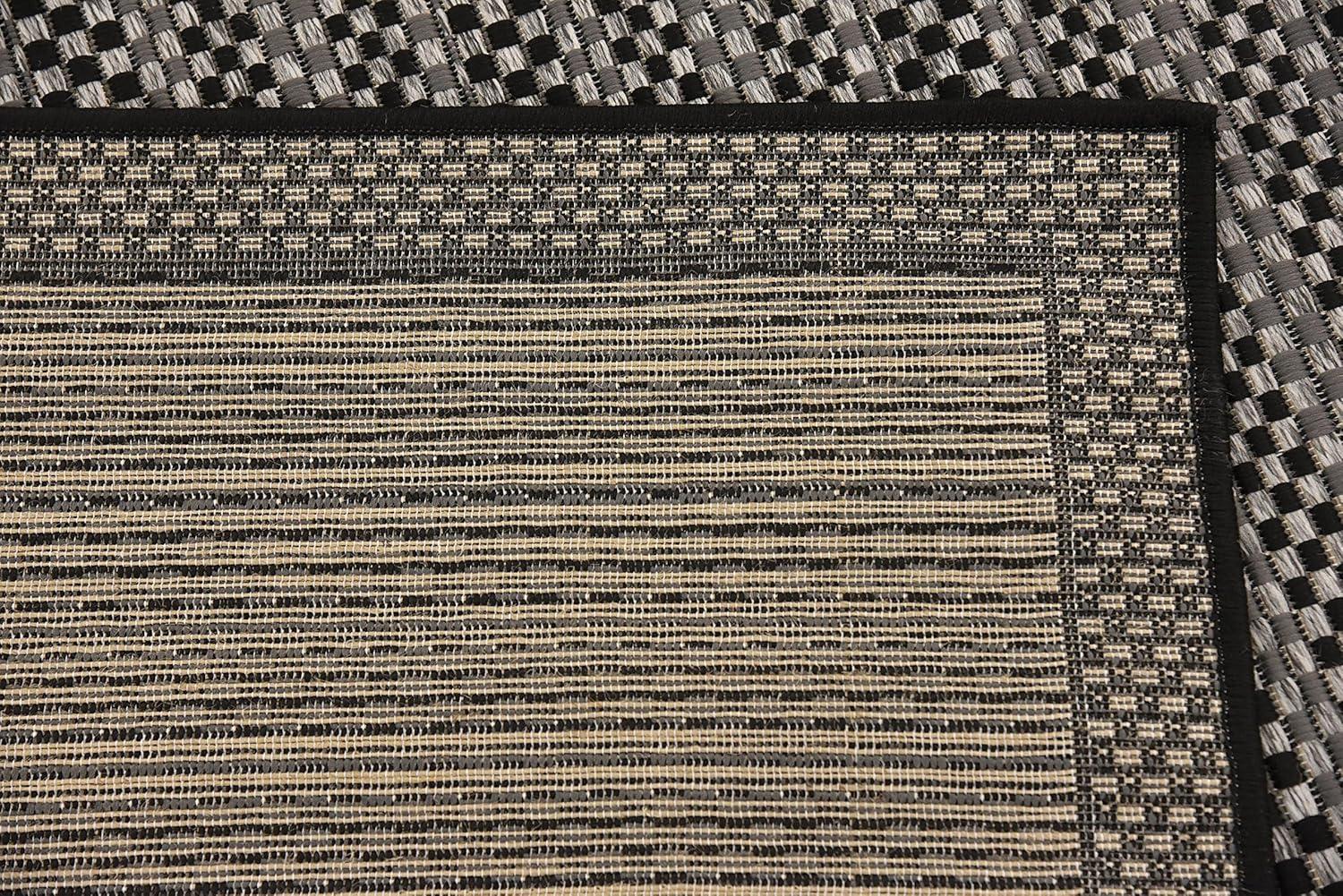 Striped Indoor / Outdoor Rug
