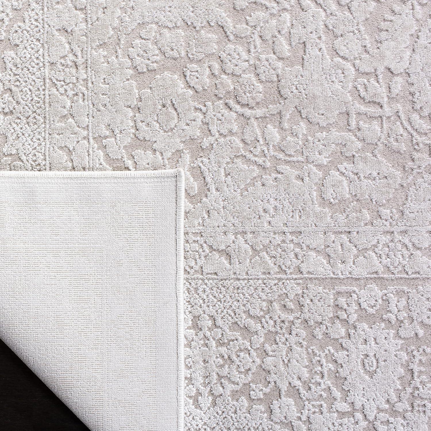 Reflection RFT667 Power Loomed Area Rug - Creme/Ivory - 4'x6' - Safavieh.