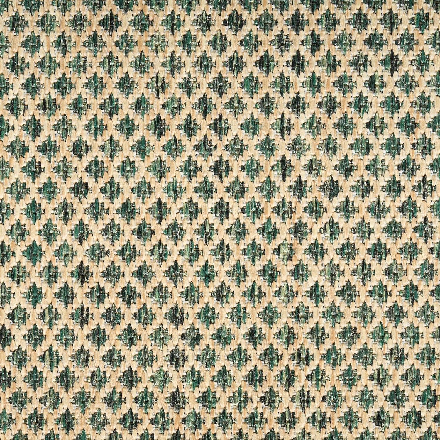 Hartigan Green Modern Indoor/Outdoor Rug