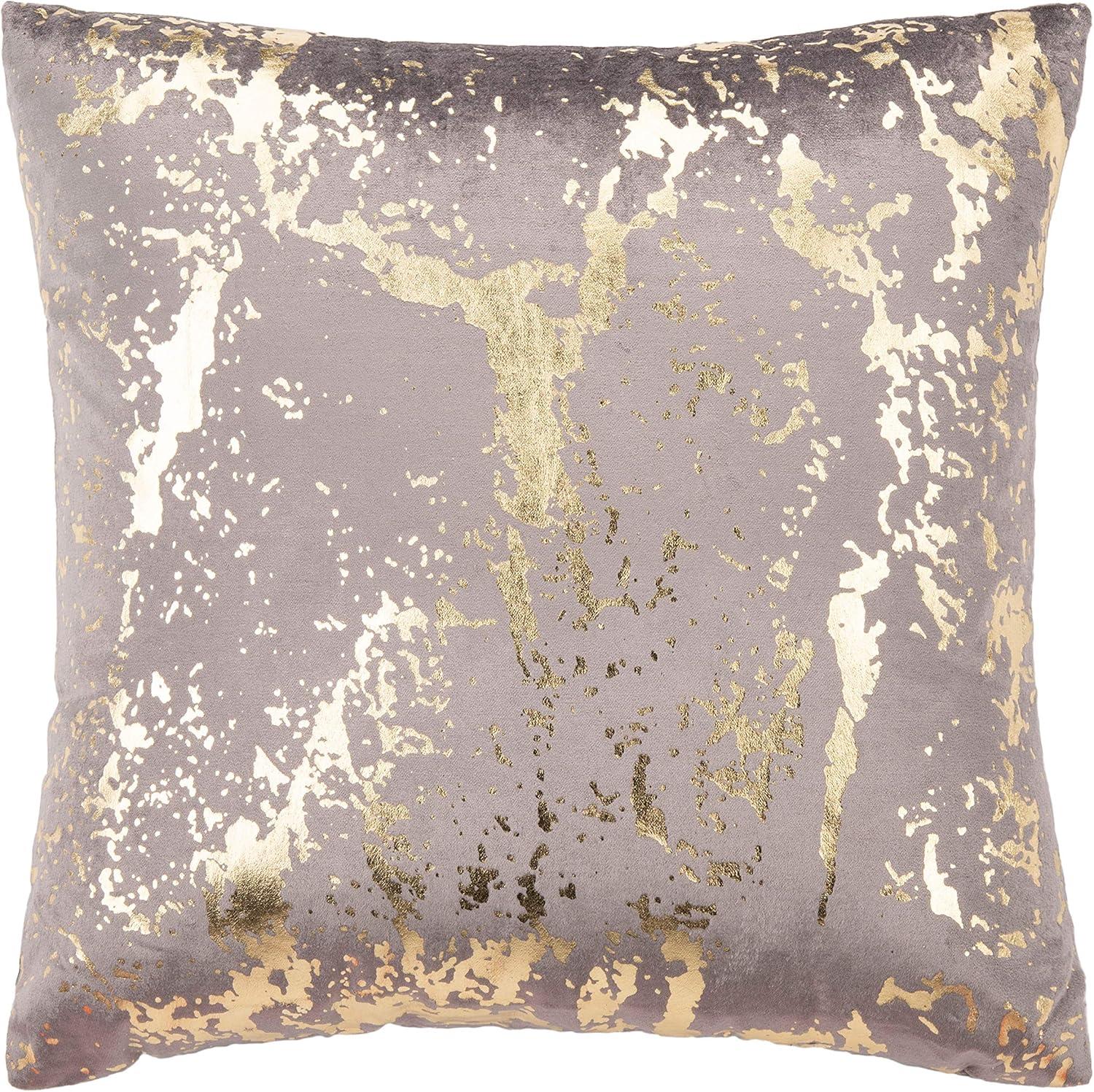 Luigy Abstract Viscose, Cotton Reversible Throw Pillow