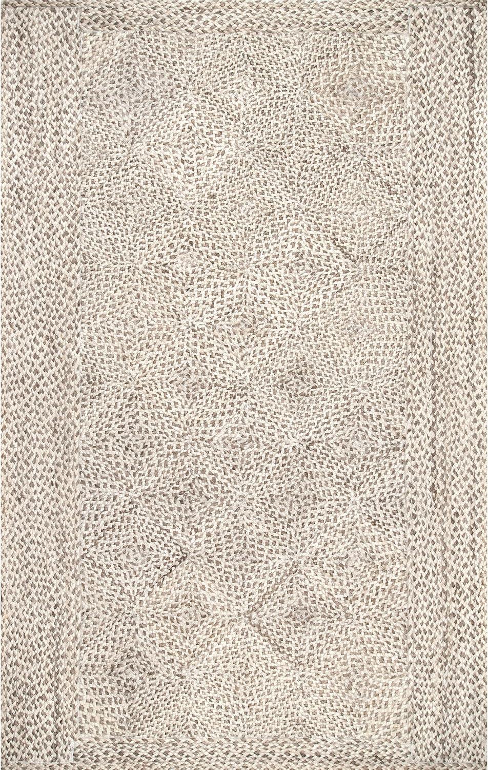 Lauren Liess x Rugs USA Celestine Trellis Jute Area Rug