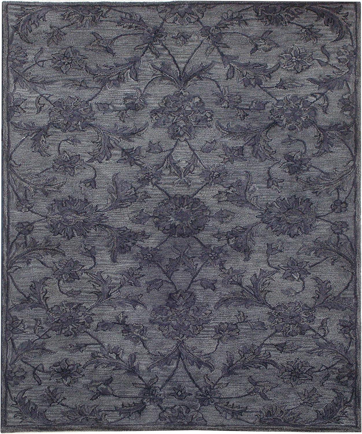 Antiquity AT824 Hand Tufted Indoor Area Rug - Grey/Multi - 5'x8' - Safavieh