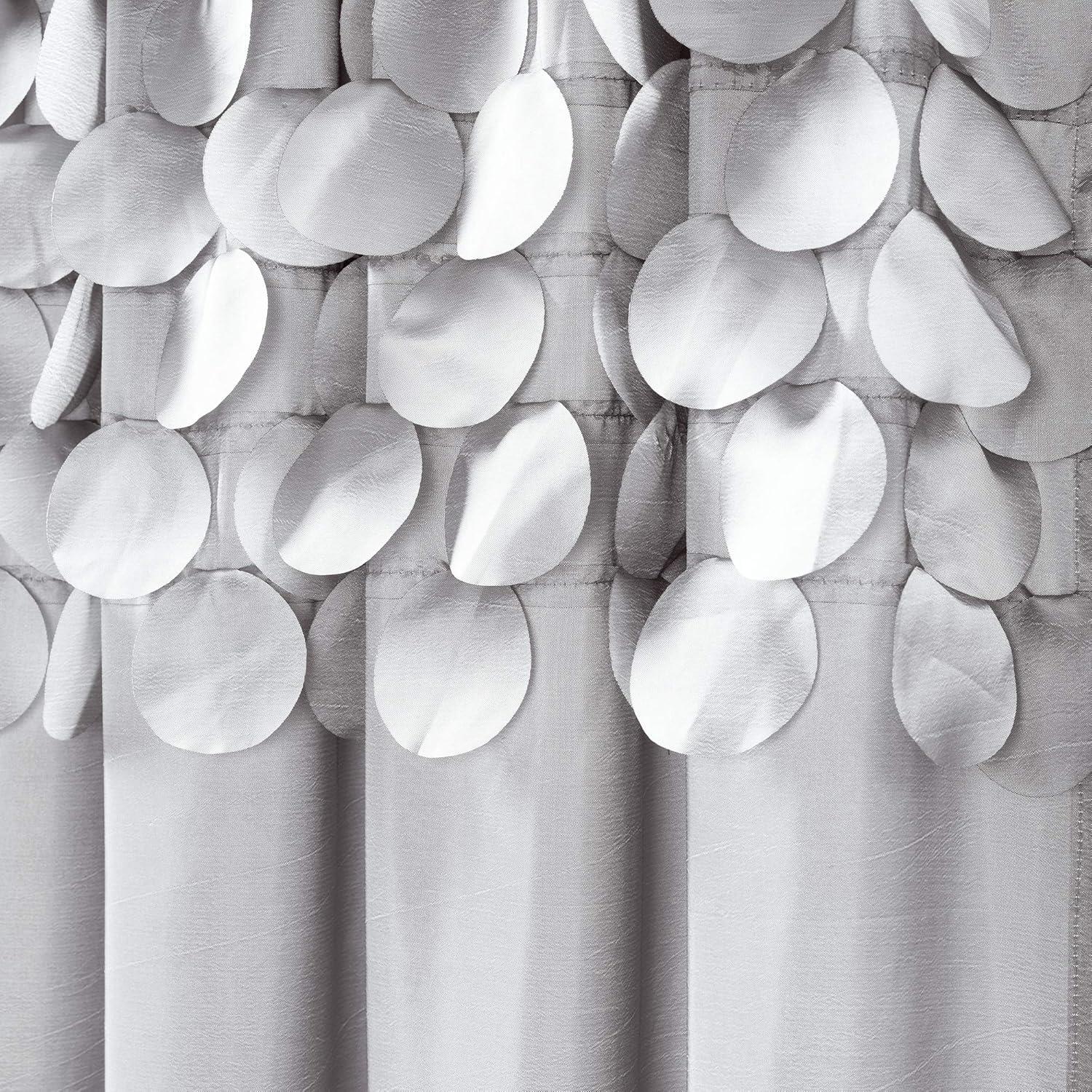 Lush Decor Polyester Semi Sheer Curtain Pair (Set of 2)