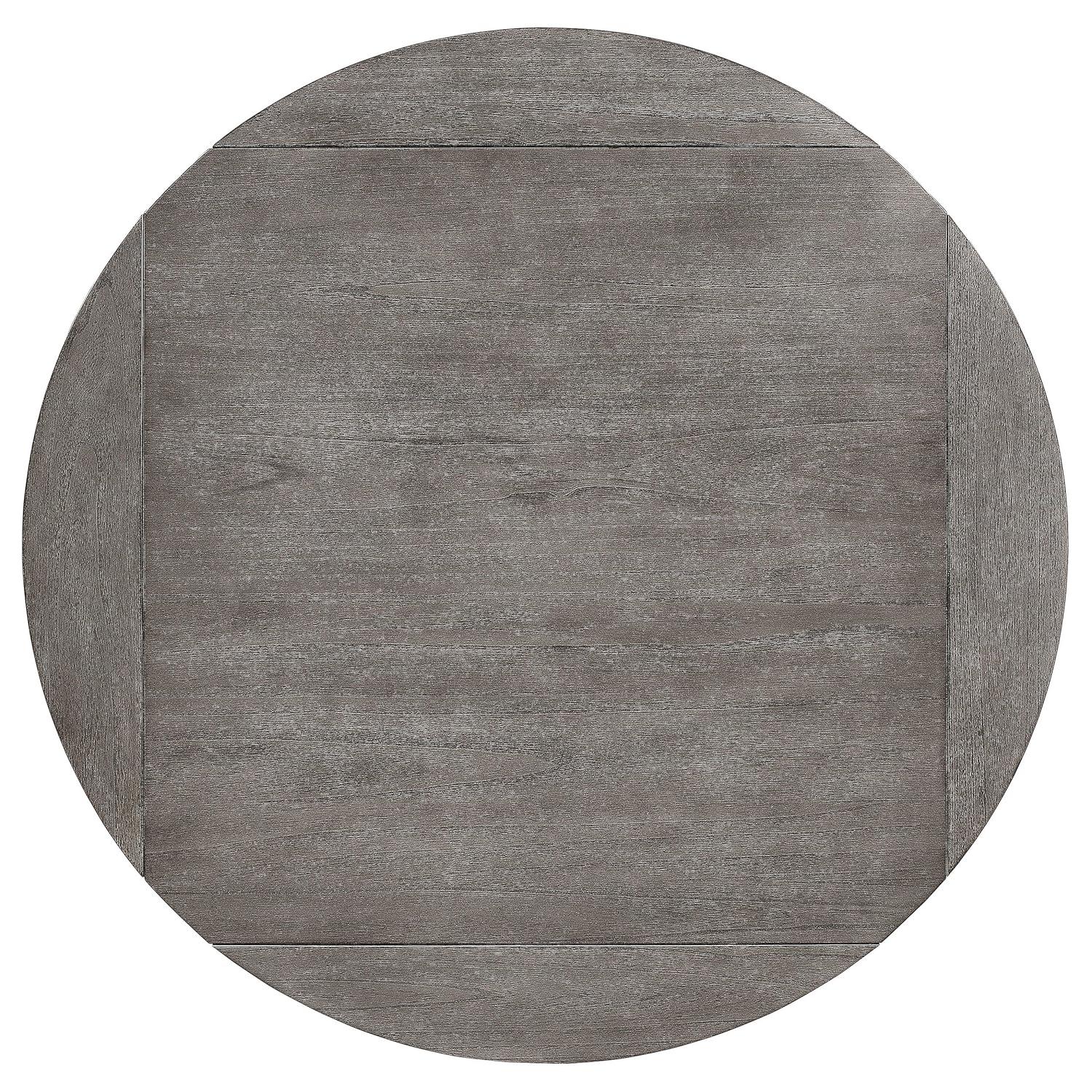 Coaster Farmhouse 7-Piece Wood Counter Height Dining Set in Gray