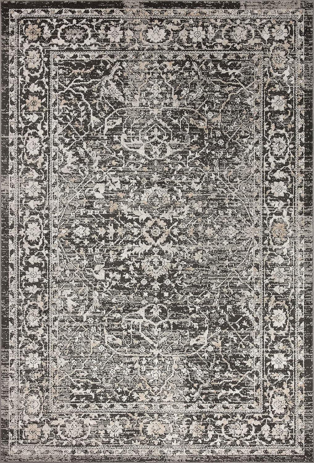 Loloi II Odette Charcoal / Silver 7'-10" x 10' Area Rug