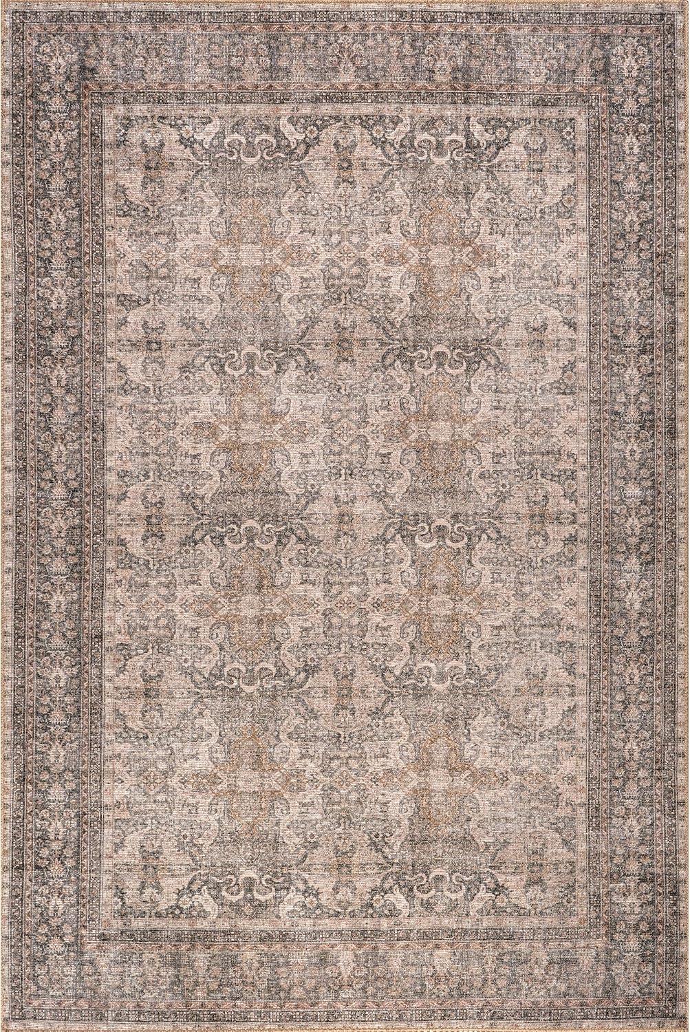 Nuloom Hillstone Collection Traditional Vintage Medallion Indoor Area Rug