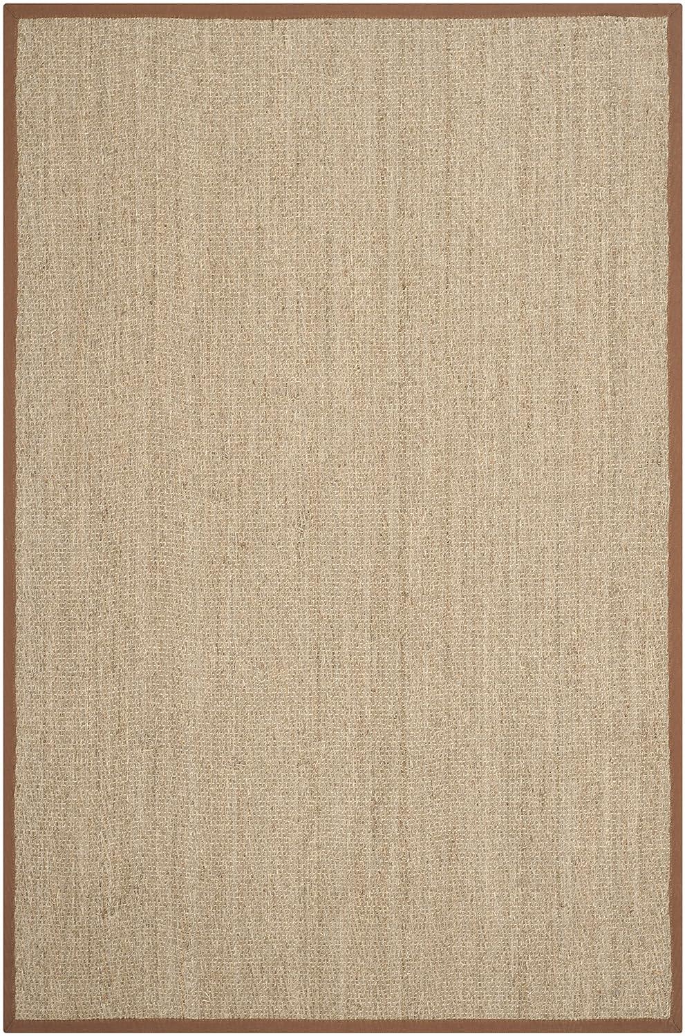 Natural Fiber NF115 Power Loomed Indoor Area Rug - Natural/Brown - 5'x8' - Safavieh