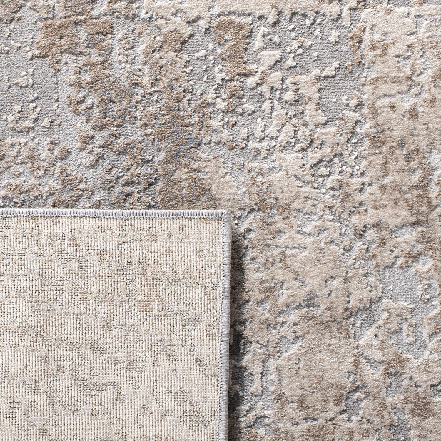 Invista INV435 Power Loomed Area Rug - Cream/Beige - 8'x10' - Safavieh