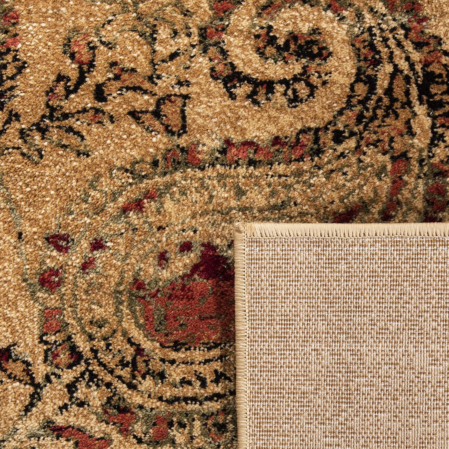 Lyndhurst LNH224 Power Loomed Area Rug - Beige/Multi - 6'x9' - Safavieh
