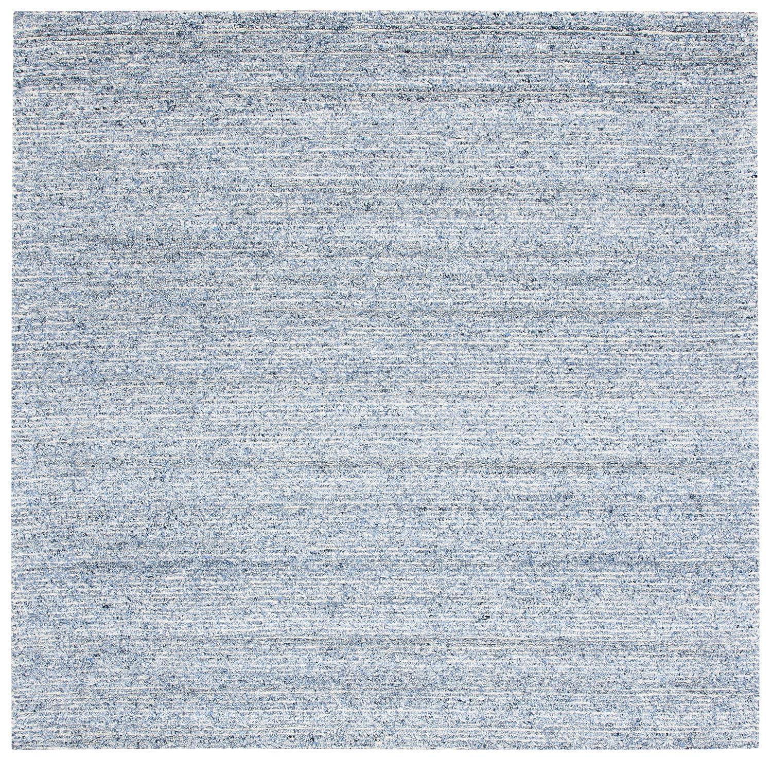 Himalaya HIM153 Hand Tufted Area Rug - Blue - 6'x6' - Safavieh.