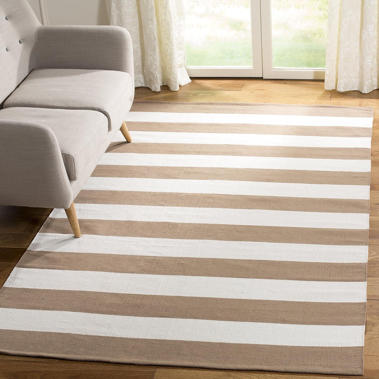 Montauk MTK712 Hand Woven Indoor Area Rug - Sand/Ivory - 6'x9' - Safavieh.