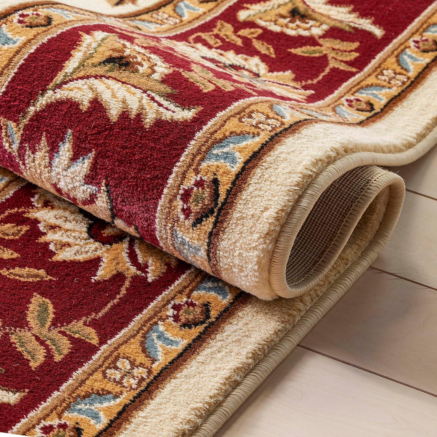 Well Woven Timeless Abbasi Oriental Persian Green 5'3" x 7'3" Area Rug