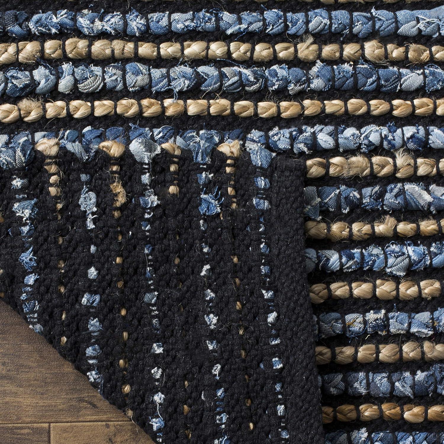 Cape Cod CAP365 Hand Woven Runner Rug - Blue - 2'3"x14' - Safavieh.