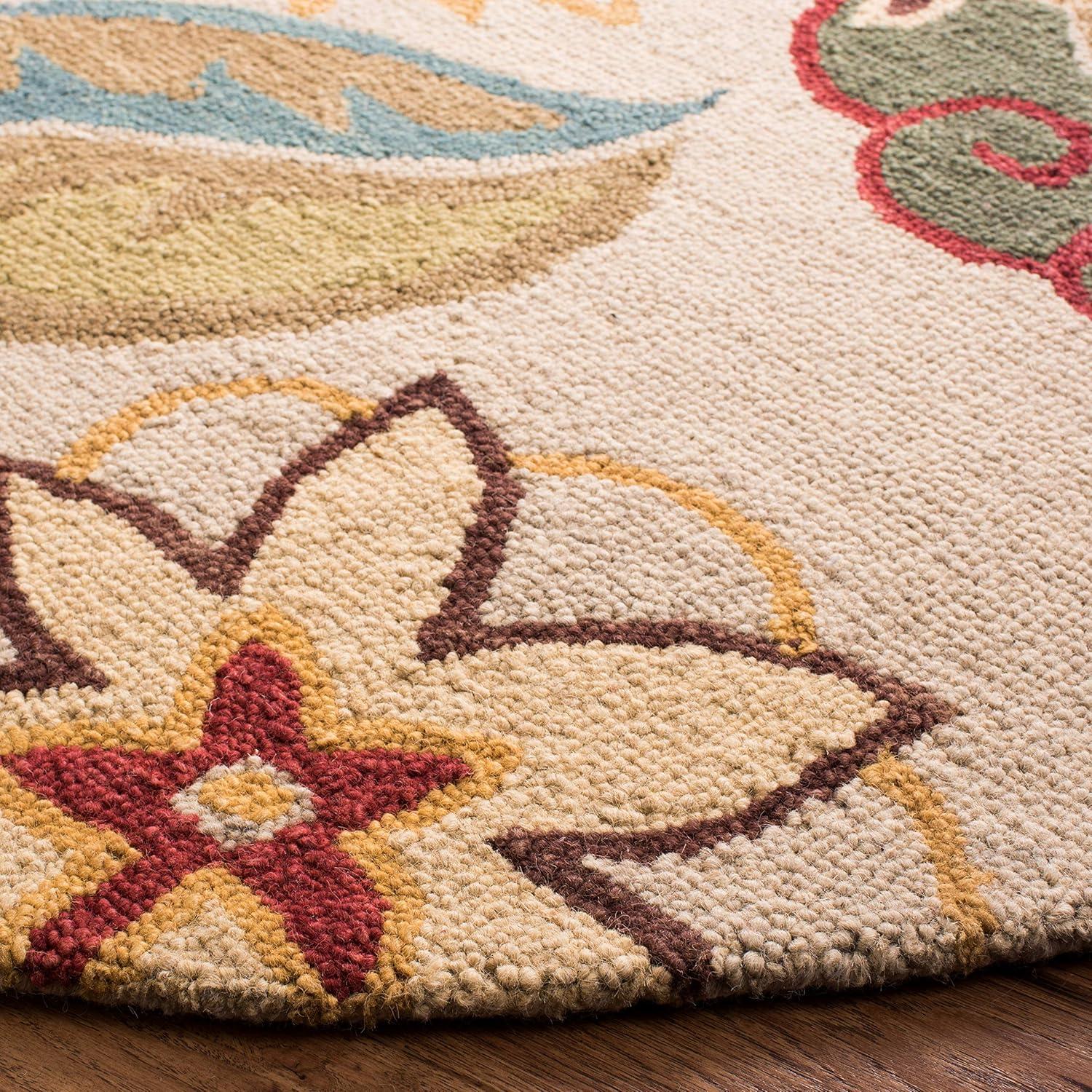 Blossom BLM671 Hand Hooked Area Rug  - Safavieh