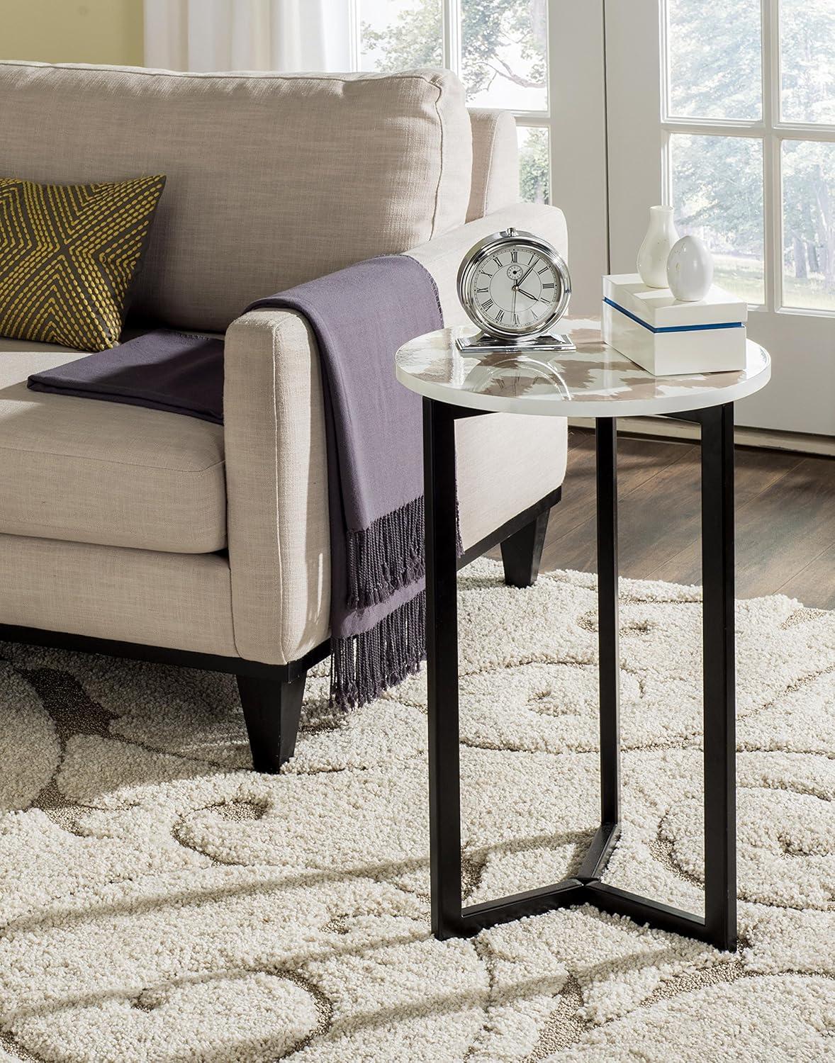 Zaira End Table - Blue/Green - Safavieh.
