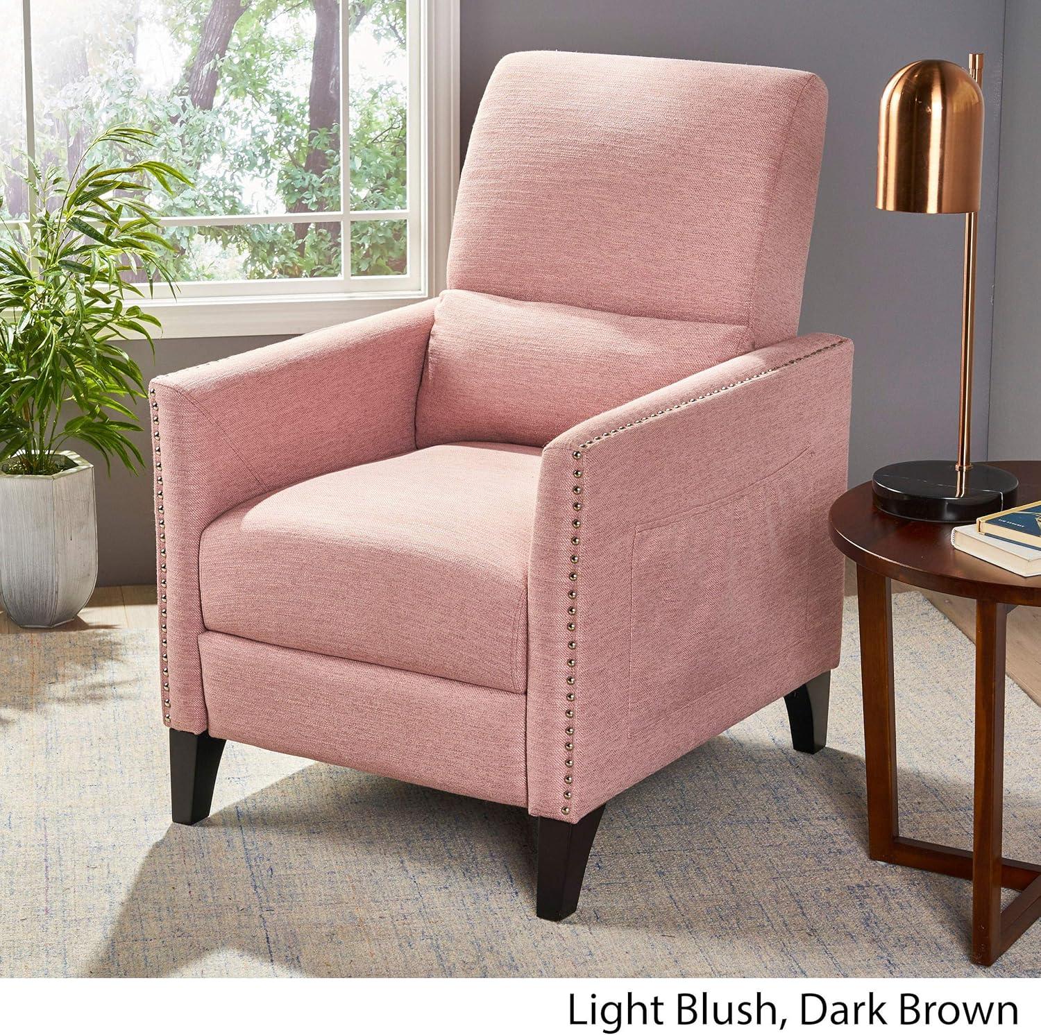 Alscot Contemporary Push Back Recliner - Christopher Knight Home