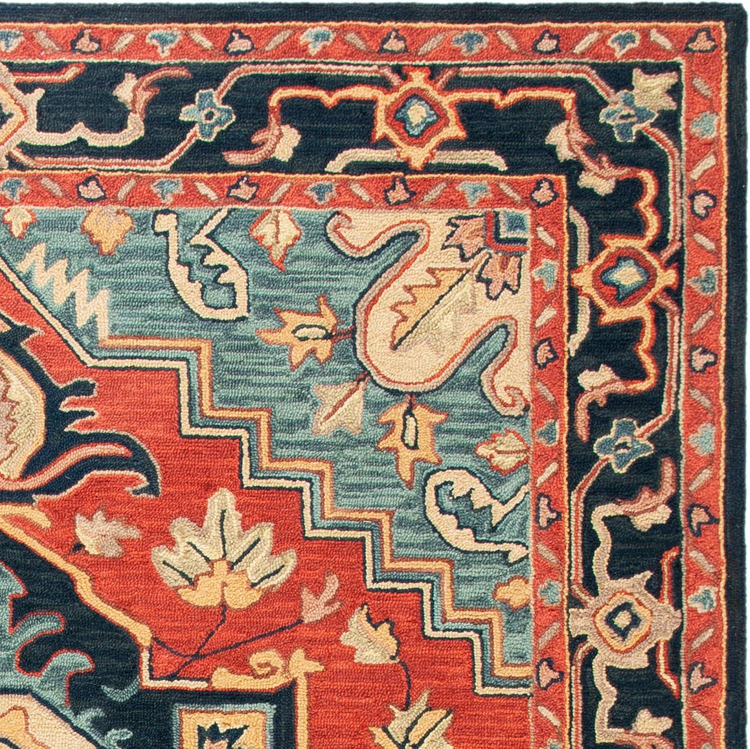 Heritage HG920 Hand Loomed Area Rug - Beige/Grey - 8'x10' - Safavieh.