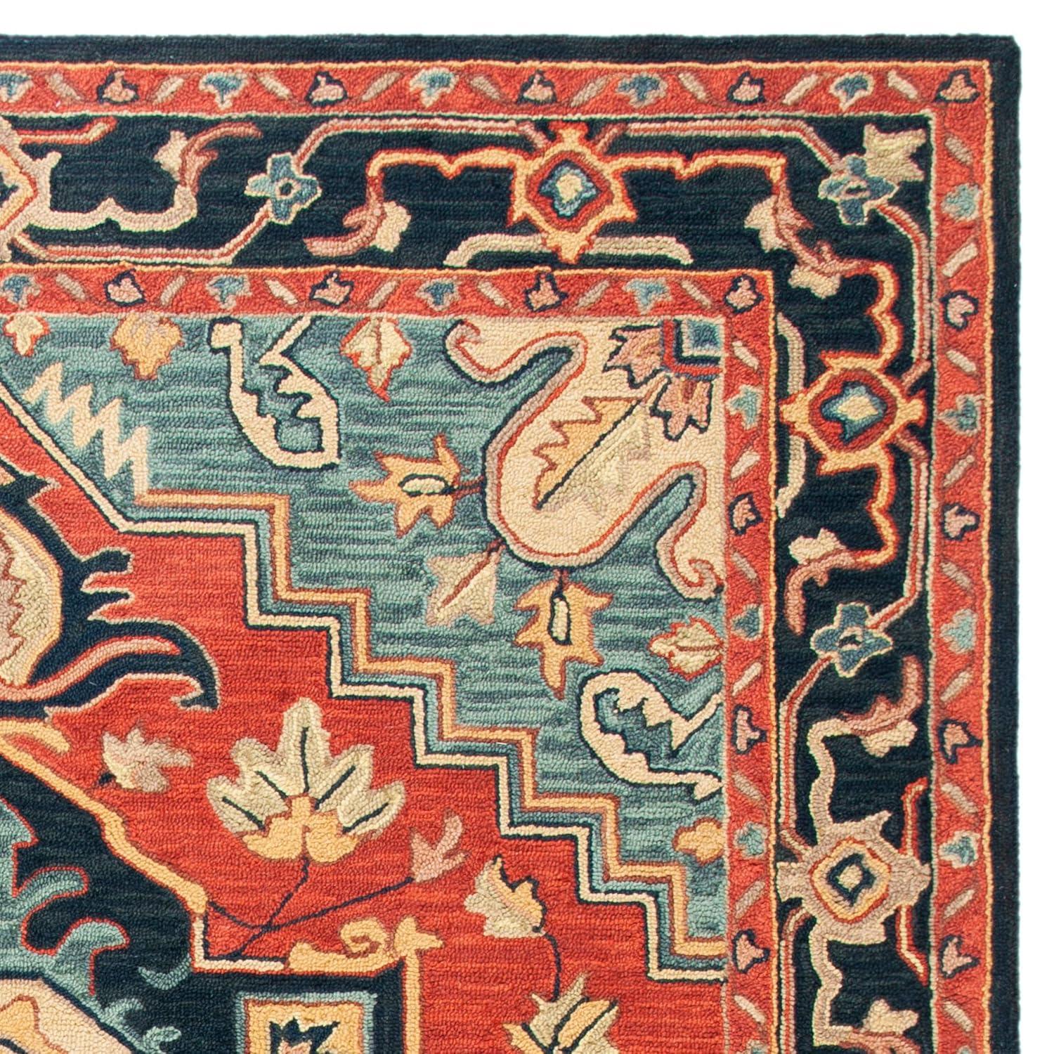 Heritage HG920 Hand Loomed Area Rug - Beige/Grey - 8'x10' - Safavieh.