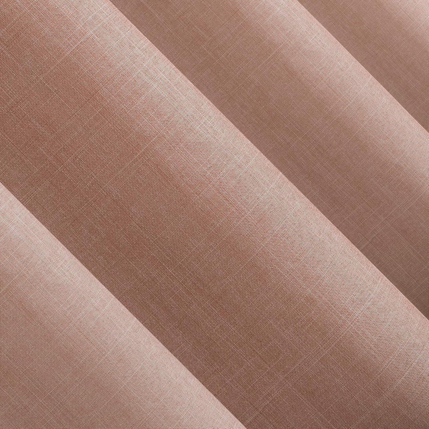 40"x84" No. 918 Light Filtering Semi-Sheer Joshua Heathered Texture Tab Top Curtain Panel Pink: Modern Sheer Curtain
