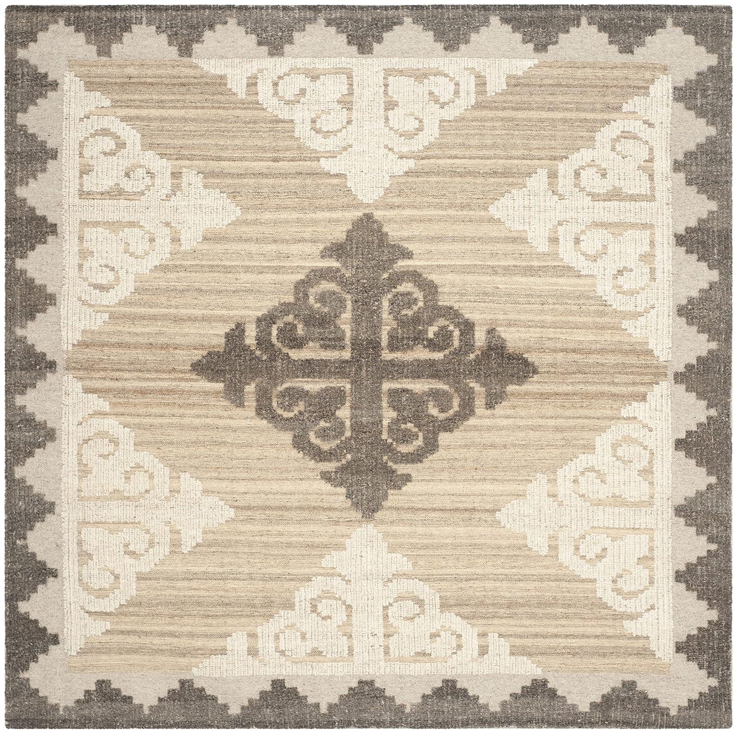Union Rustic Alimatou Hand Knotted 80% Wool, 20% Cotton Southwestern Rug