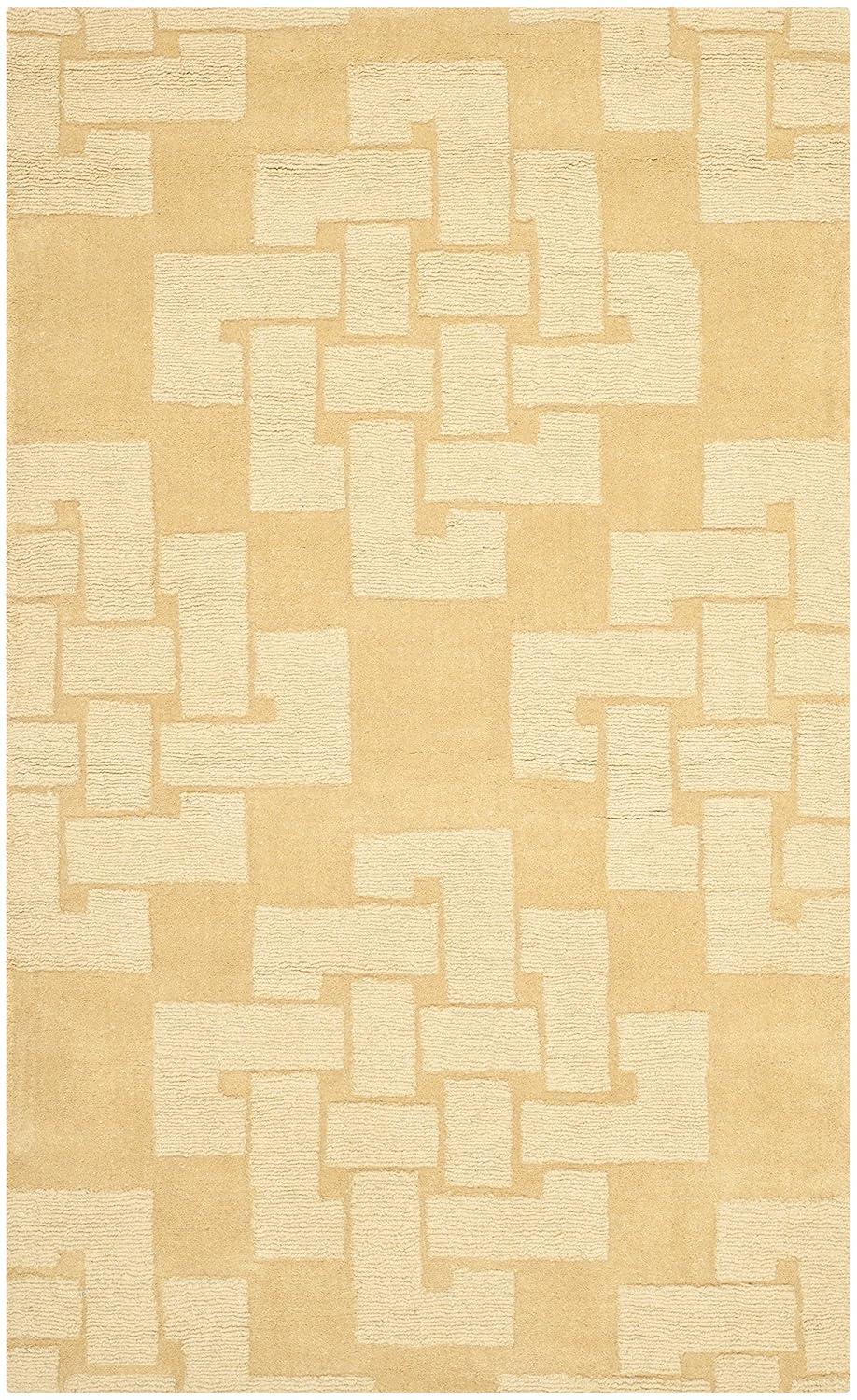 Martha Stewart Hand Tufted Wool Pile Geometric Rug
