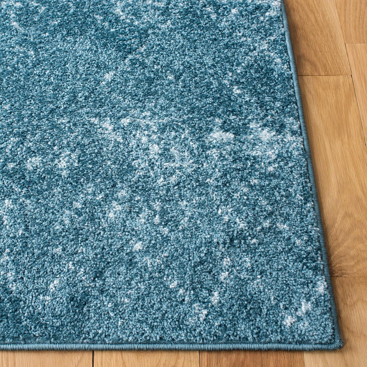 Tulum TUL229 Power Loomed Runner Rug - Turquoise/Blue - 2'x9' - Safavieh.