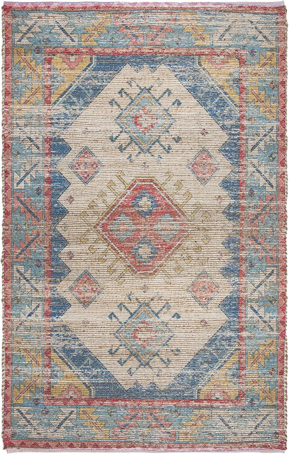 Bungalow Rose Joppatowne Hand Loomed Performance Oriental Rug