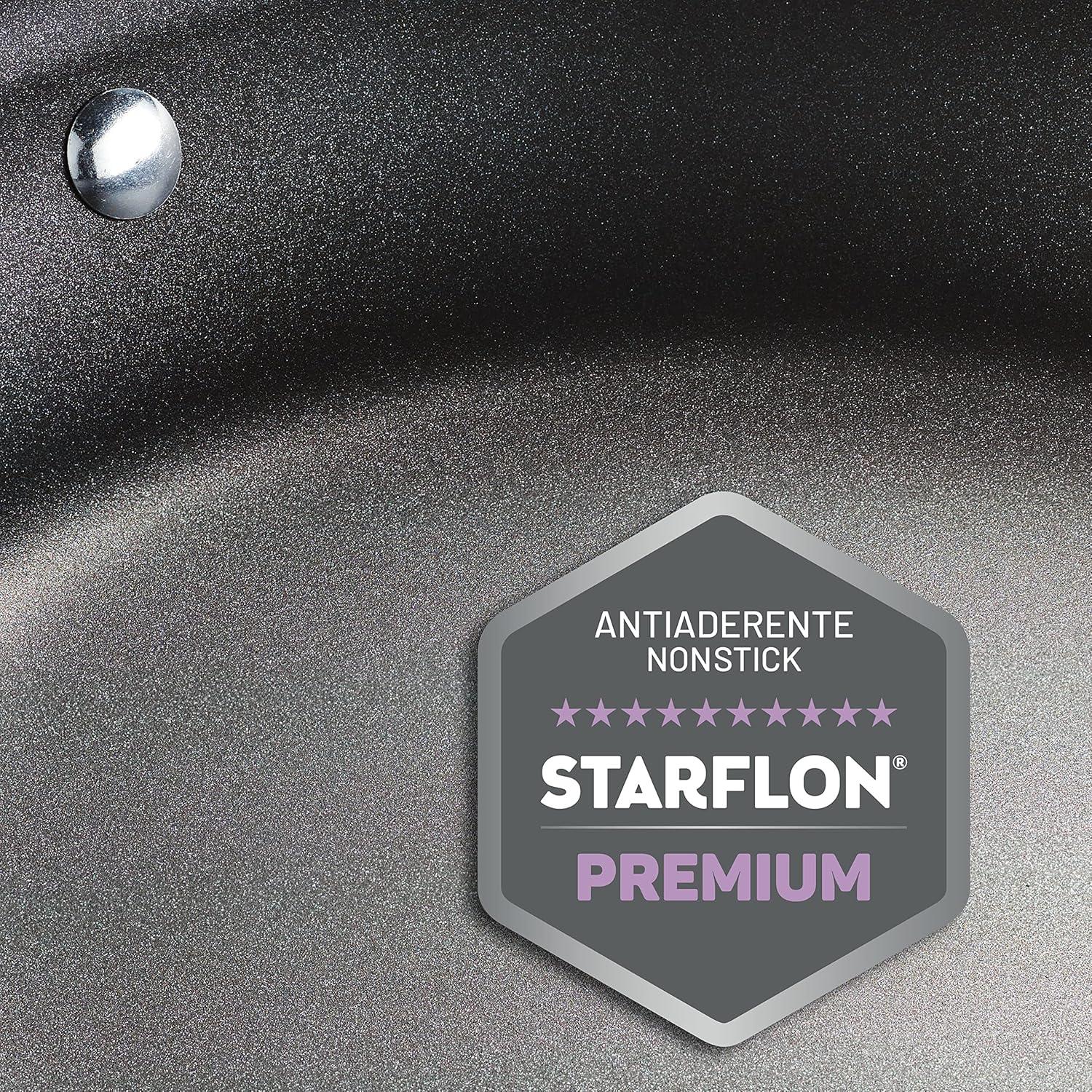 12-Inch Stainless Steel Nonstick Tri-Ply Fry Pan