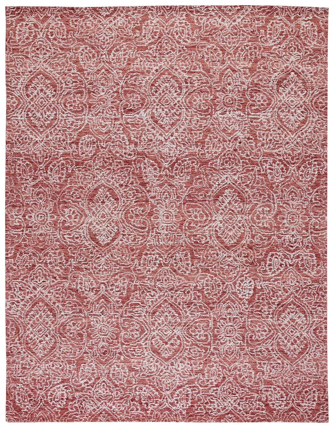 Metro MET998 Hand Tufted Indoor Area Rug - Pink/Ivory - 9'x12' - Safavieh