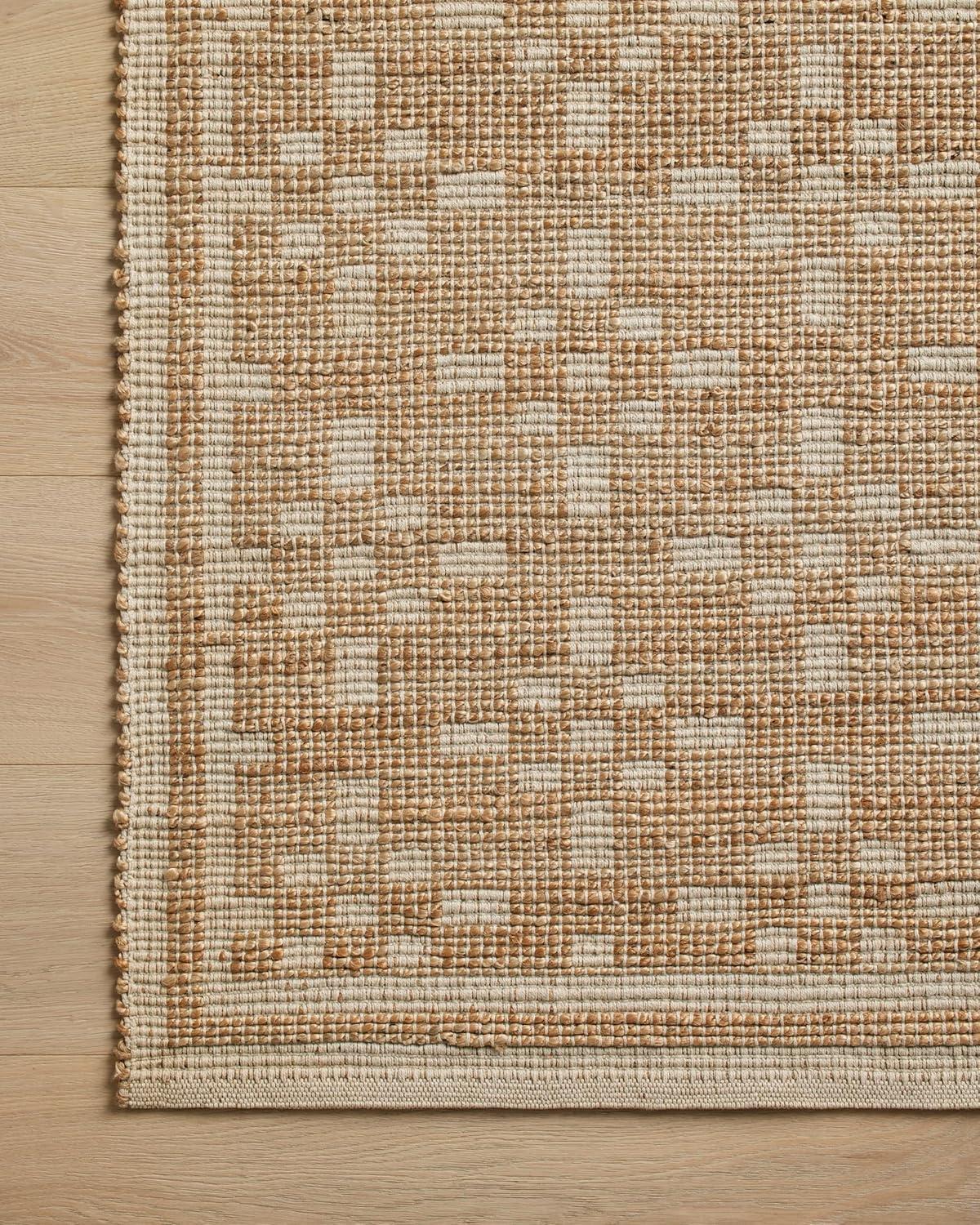 Judy II Jute-Blend Rug by Chris Loves Julia x Loloi - Natural and Ivory / 2'6" x 7'6" Runner