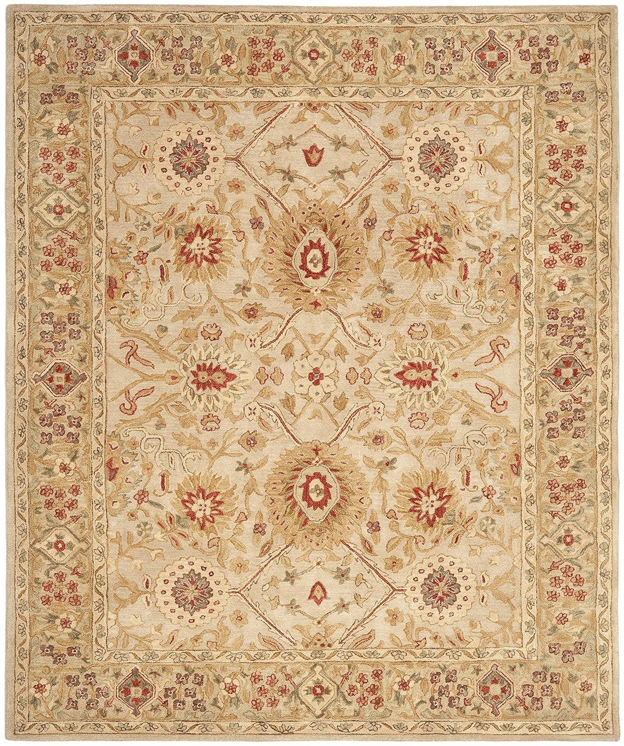 Anatolia AN516 Hand Tufted Indoor Area Rug - Brown/Ivory - 9'x12' - Safavieh