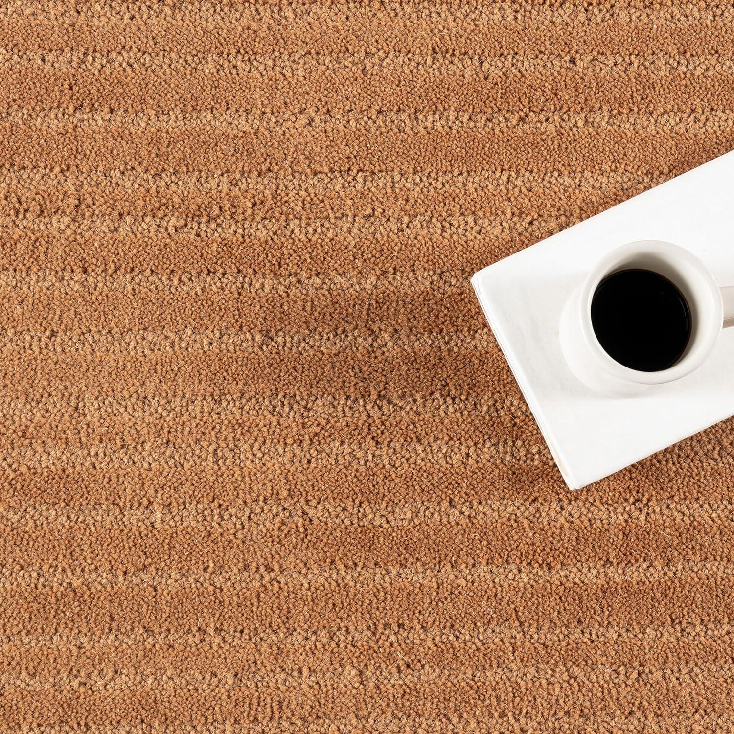 Southwest Striped Wool Area Rug