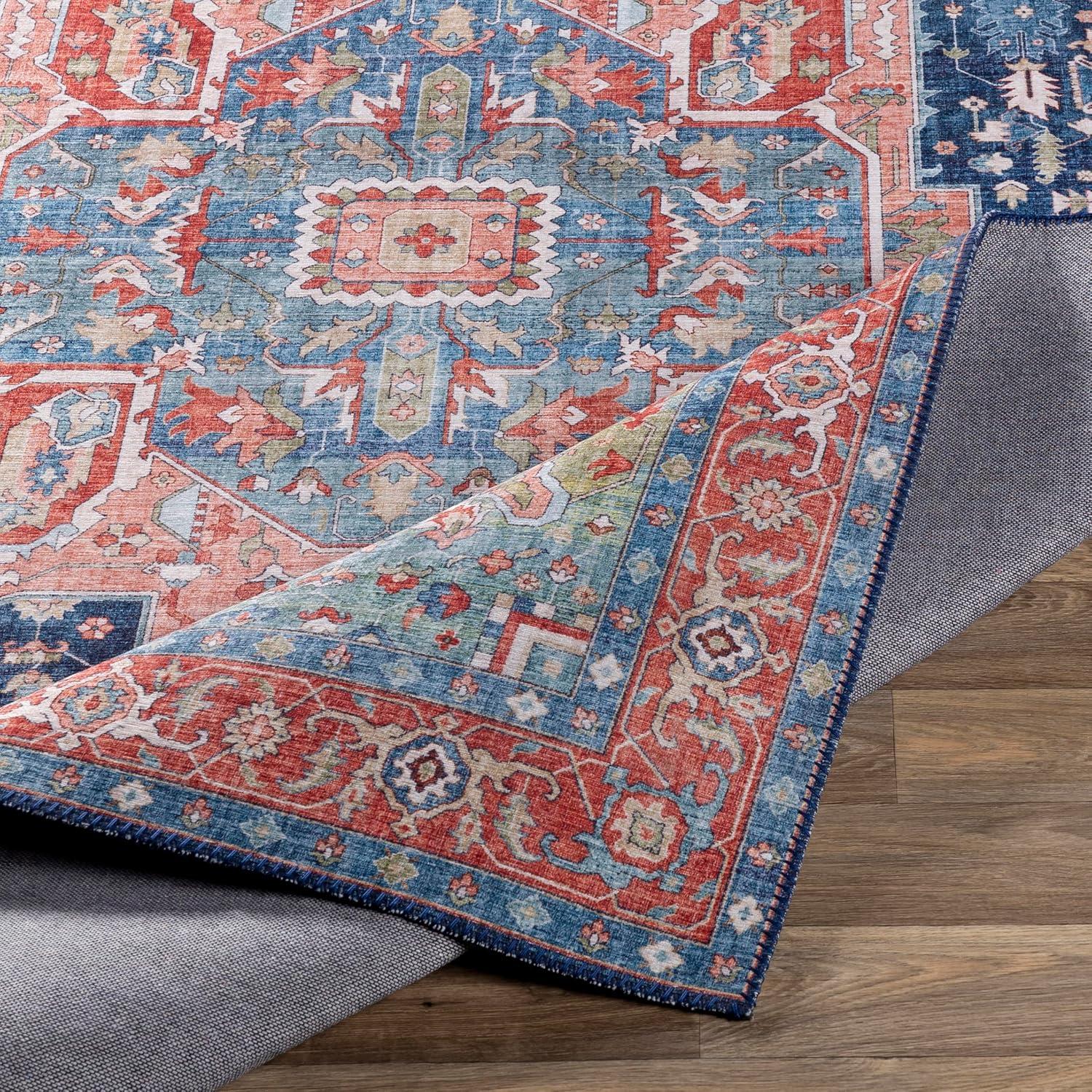 Bree Navy Doormat 2 ft. x 4 ft. Indoor Area Rug