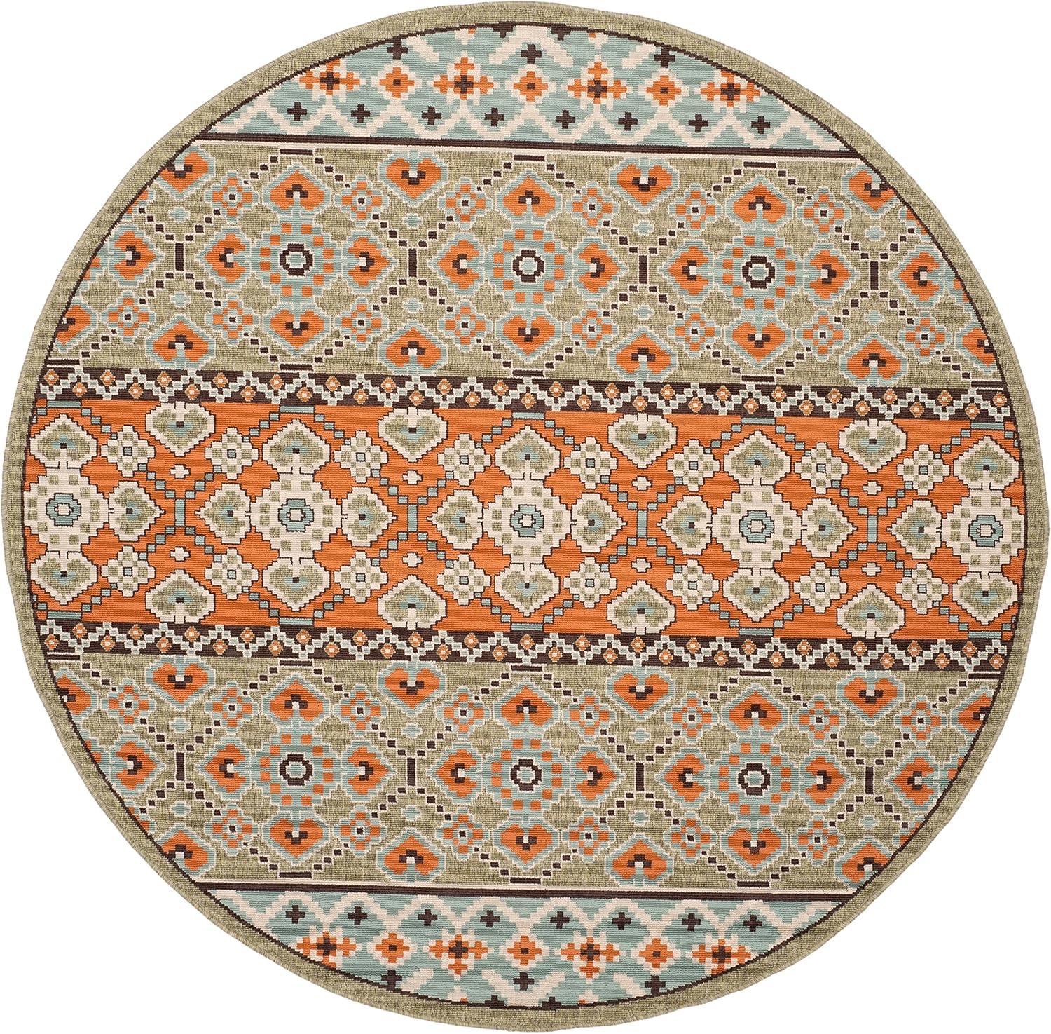 Veranda VER093 Power Loomed Indoor/Outdoor Area Rug  - Safavieh