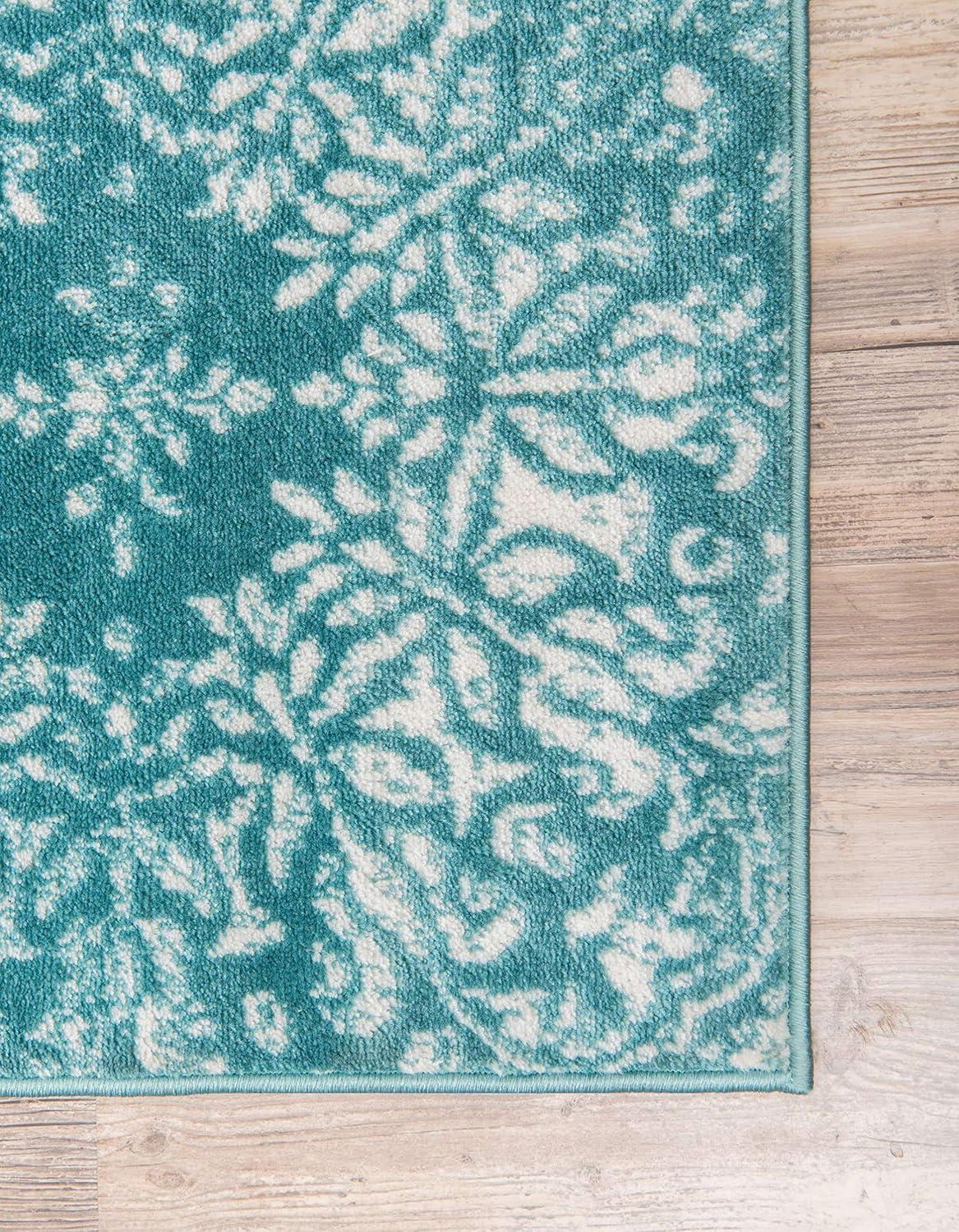 Unique Loom Sofia Grand Floral Indoor Woven Area Rug