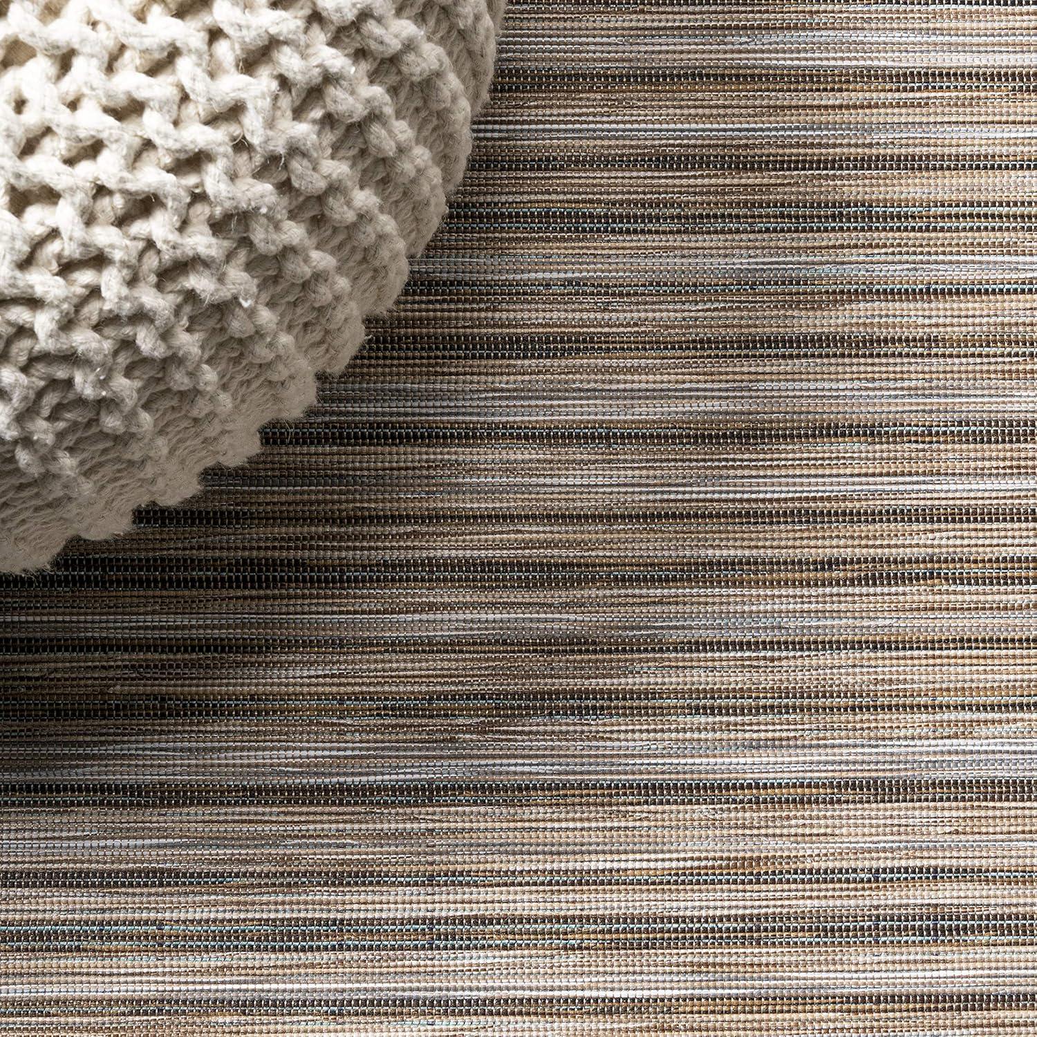 Finn Modern Farmhouse Pinstripe  Area Rug  - JONATHAN Y