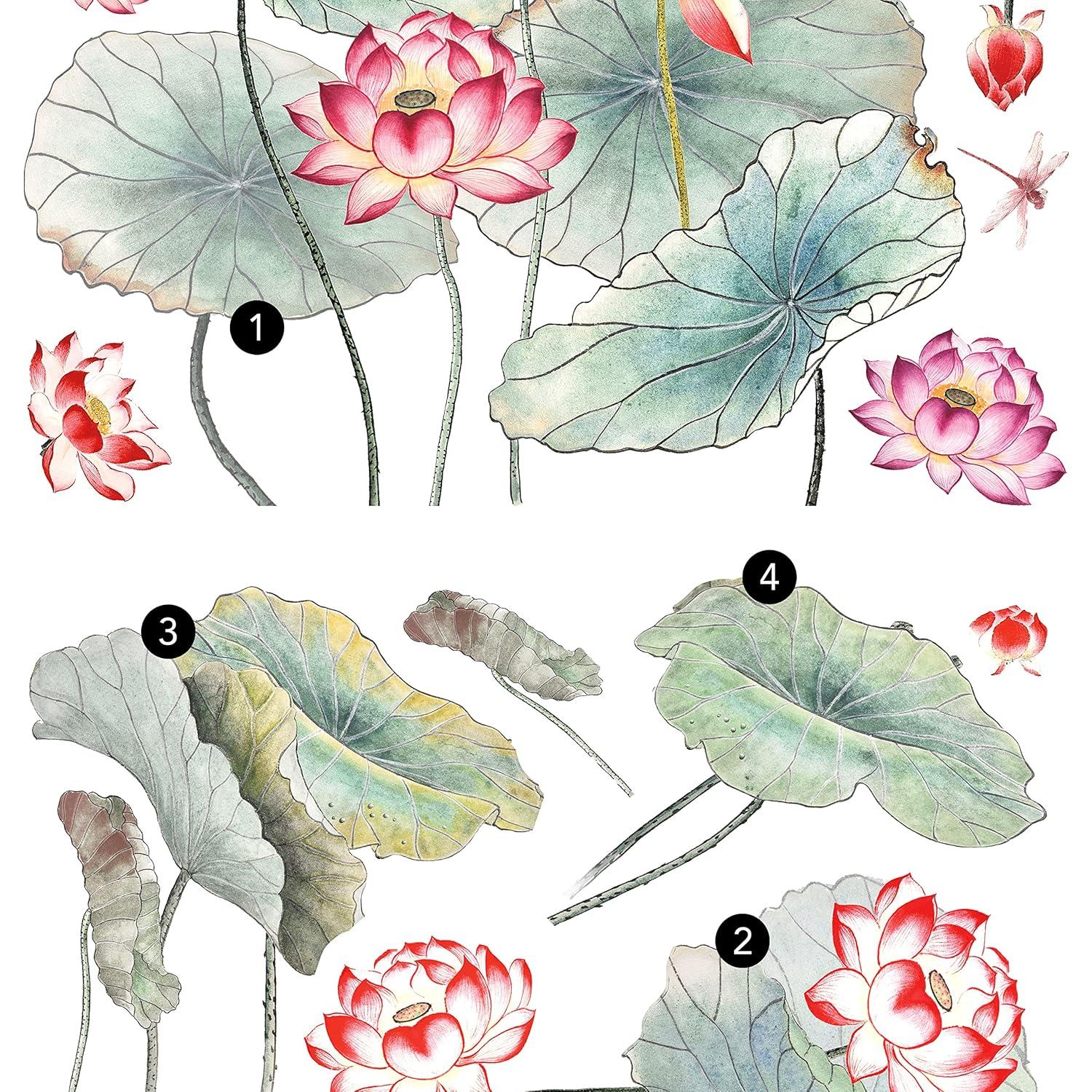 Room Mates Plants & Flowers Non-Wall Damaging Wall Decal