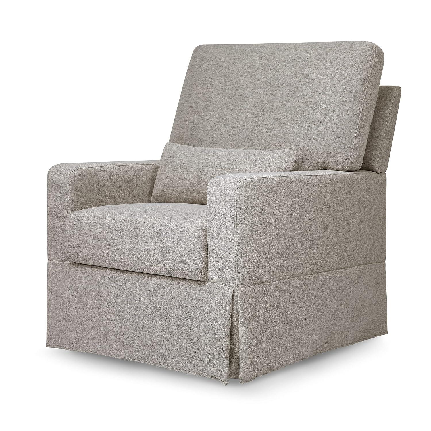 Crawford Upholstered Swivel Glider
