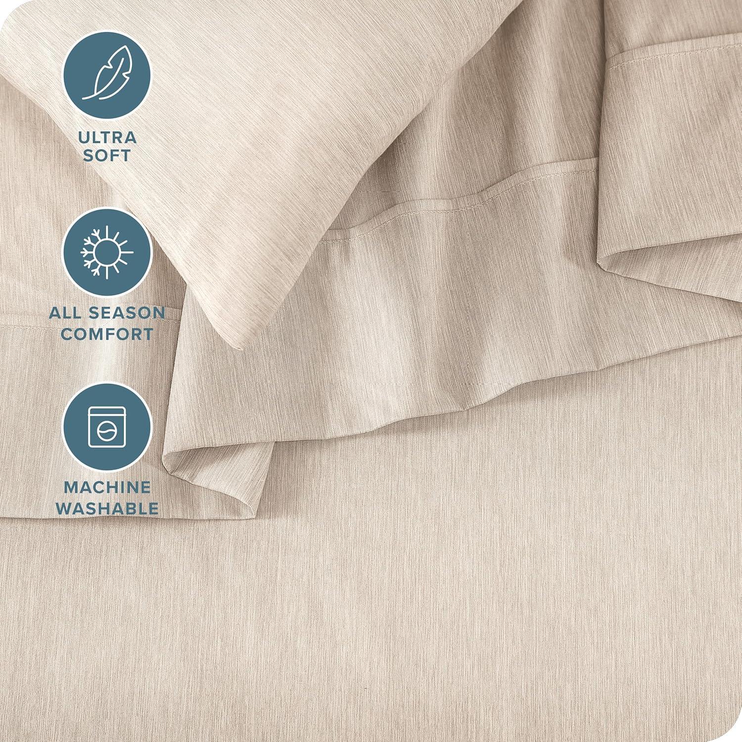 Bare Home Ultra-Soft Microfiber Sheet Set