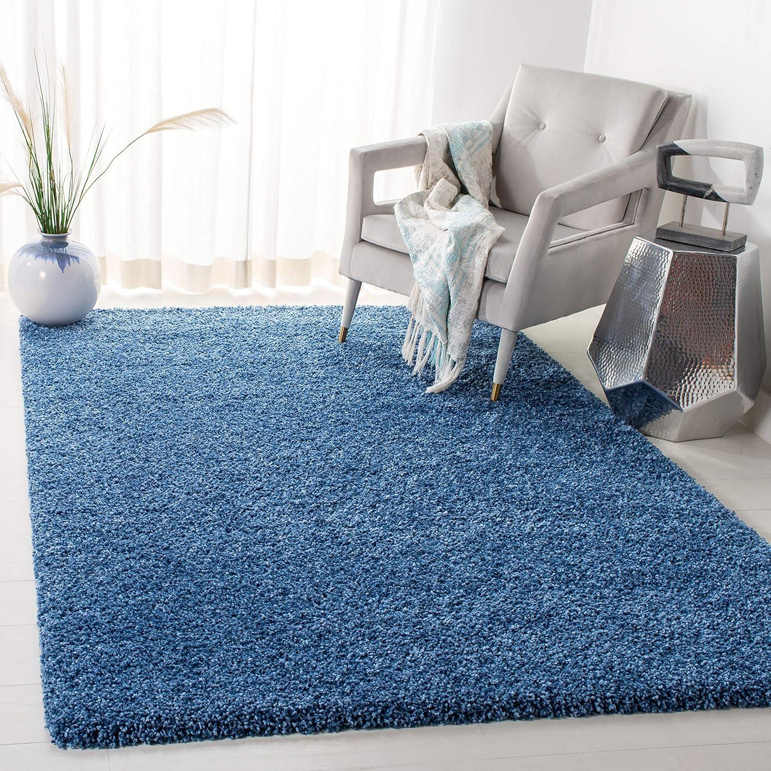 Evolution Shag EVO520 Power Loomed Area Rug  - Safavieh