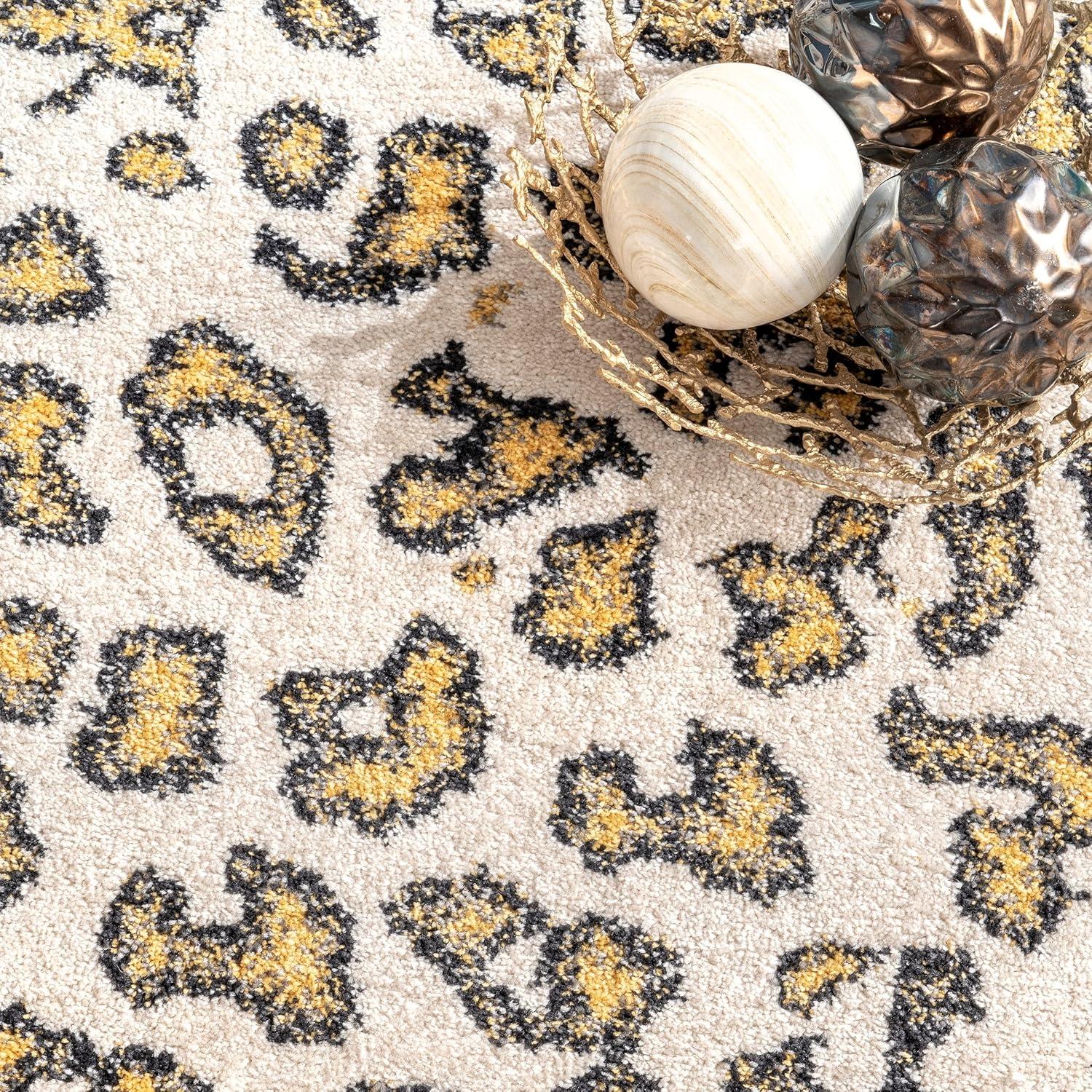 Nuloom Annette Modern Leopard Print Indoor Area Rug