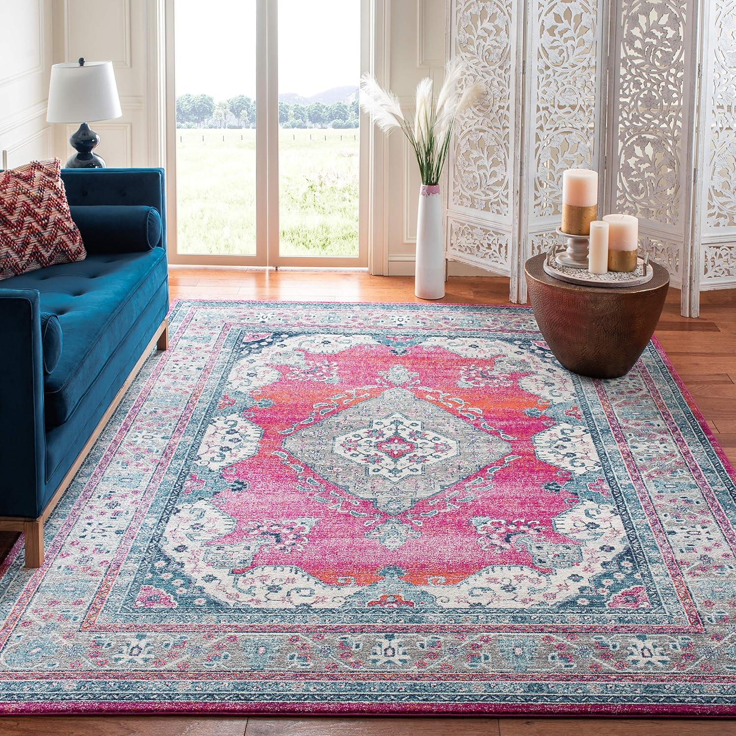 Evoke EVK250 Power Loomed Area Rug  - Safavieh