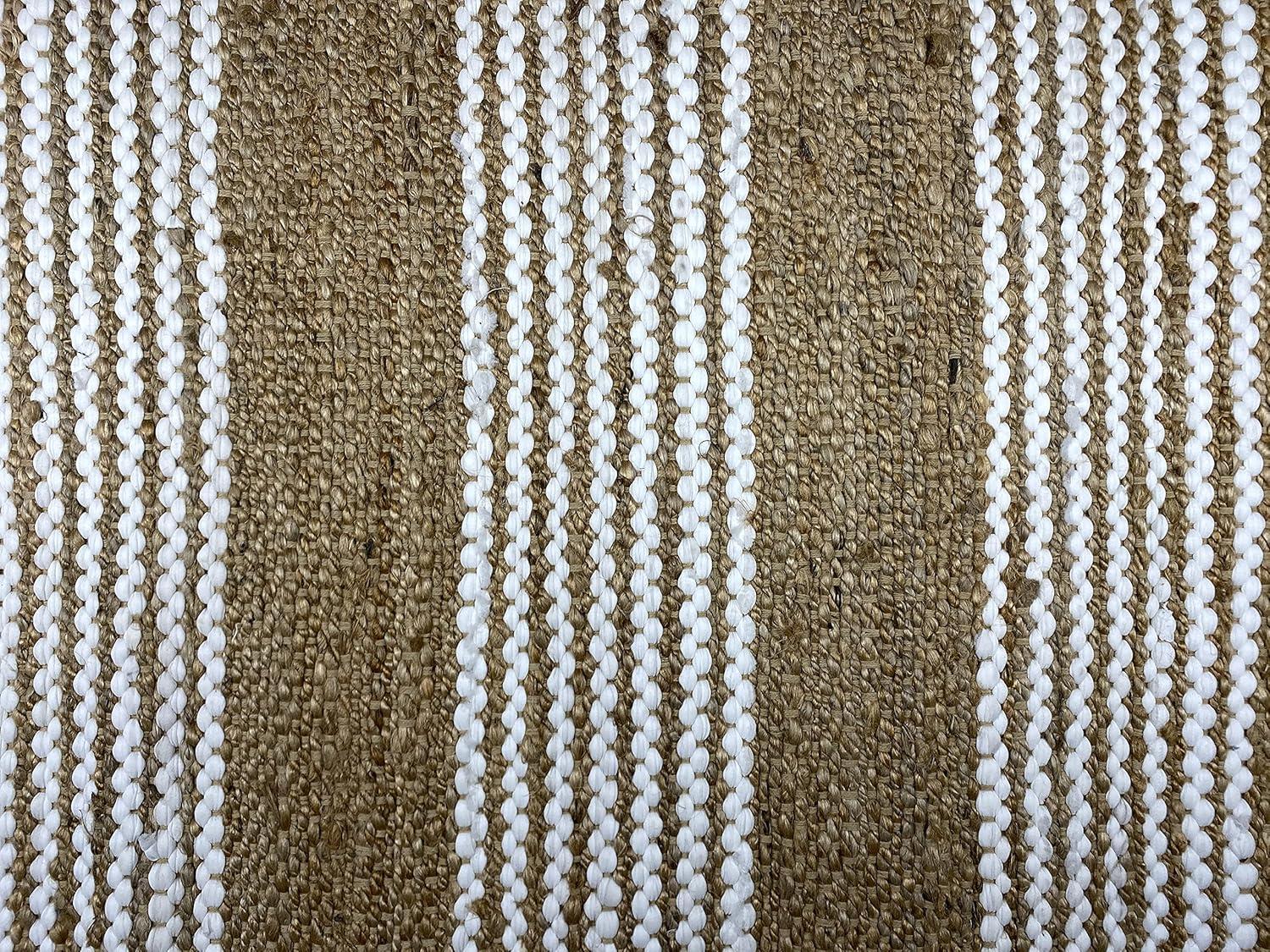 Bridgette Easy-Care Stain-Resistant Stripe Cotton Accent Rug 24" x 36"