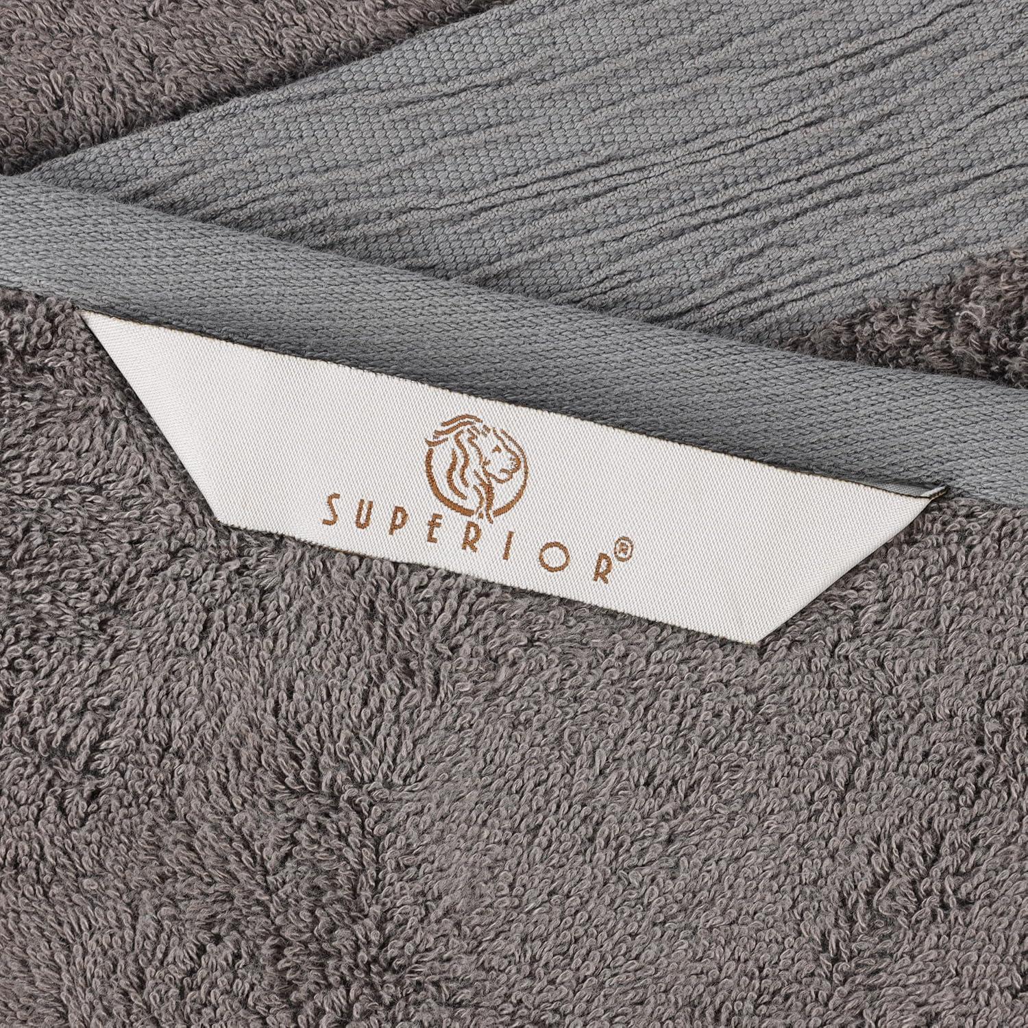 Superior Rayon from Bamboo Soft Modern 6-Piece Towel Set, Green